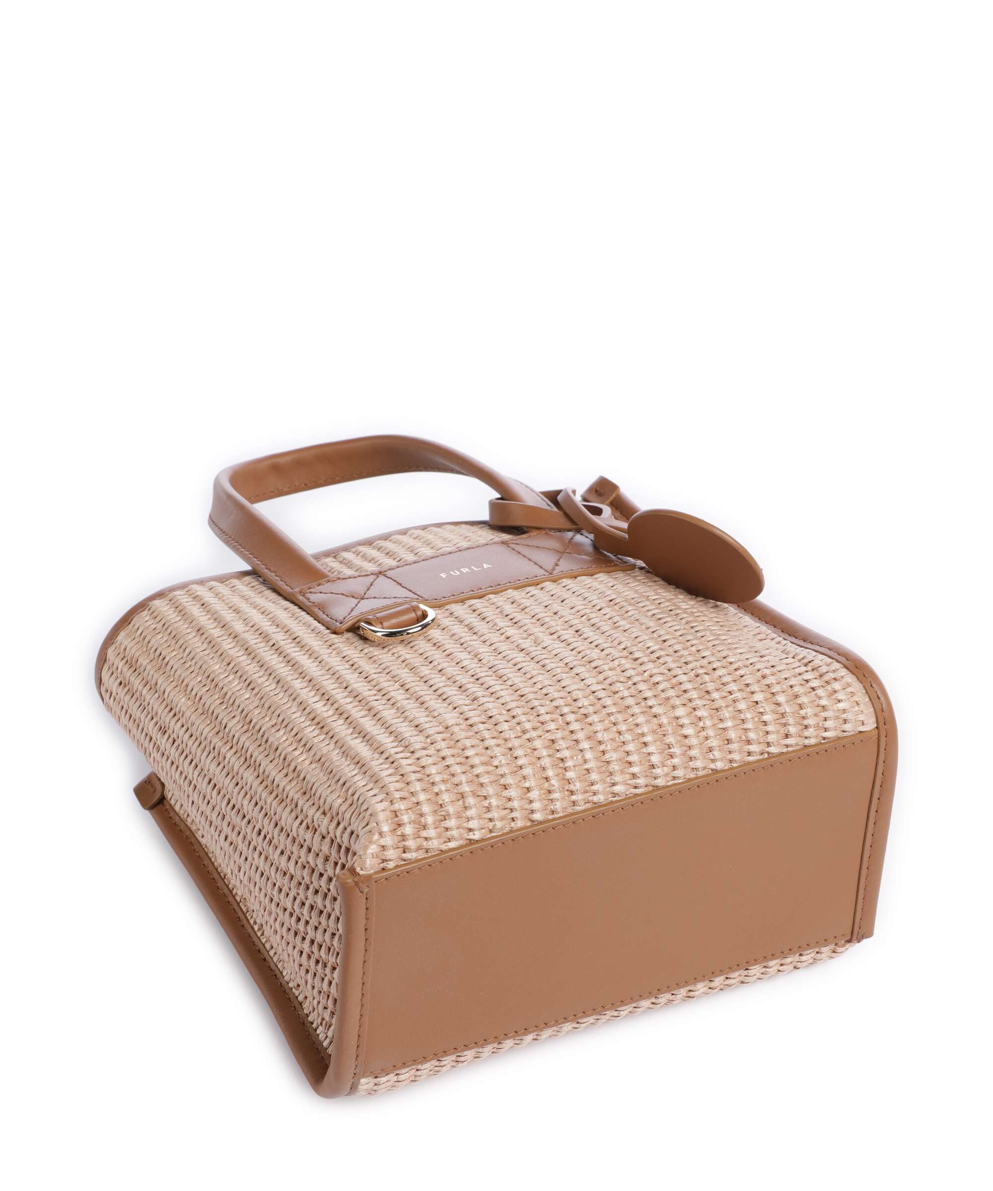 Furla Divide It Mini Handbag toni naturale/tabacco - Image 5