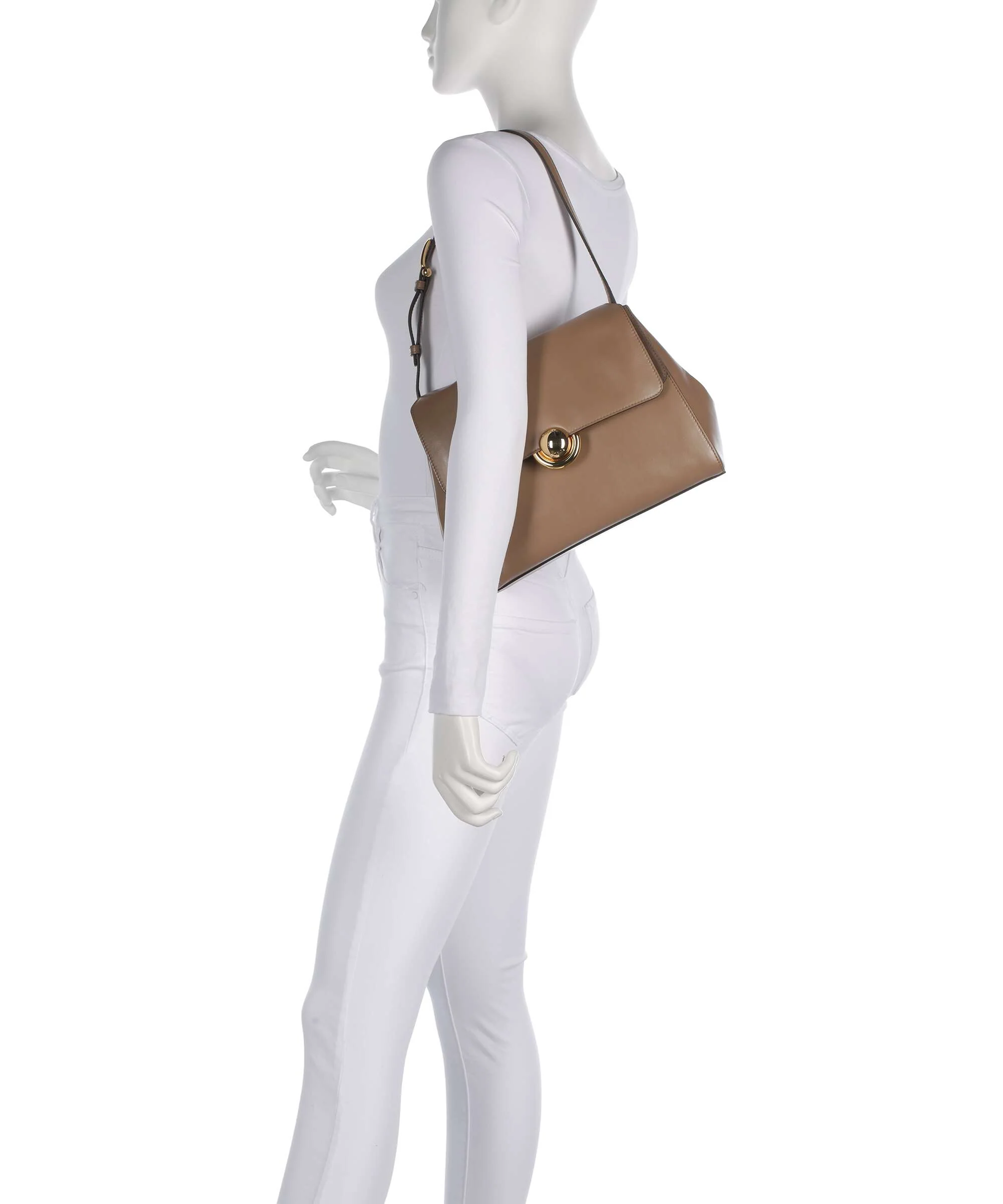 Furla Domus S Shoulder bag toffee - Image 3
