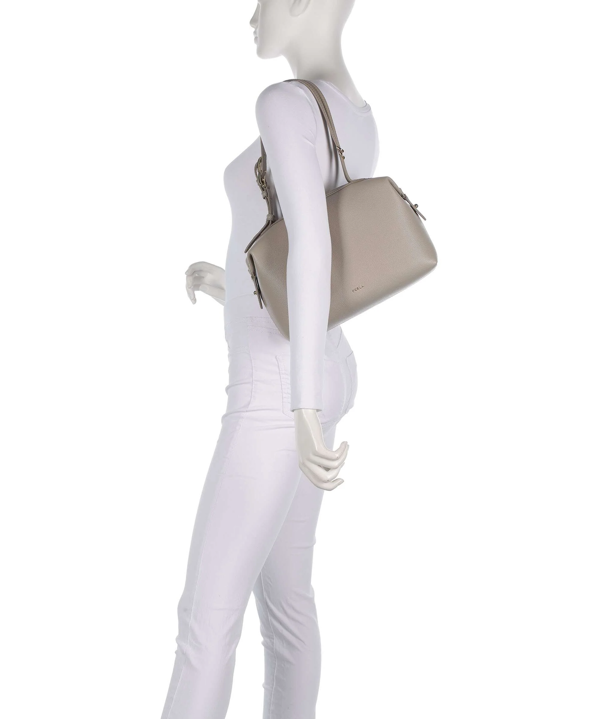 Furla Double M Shoulder bag linen - Image 3