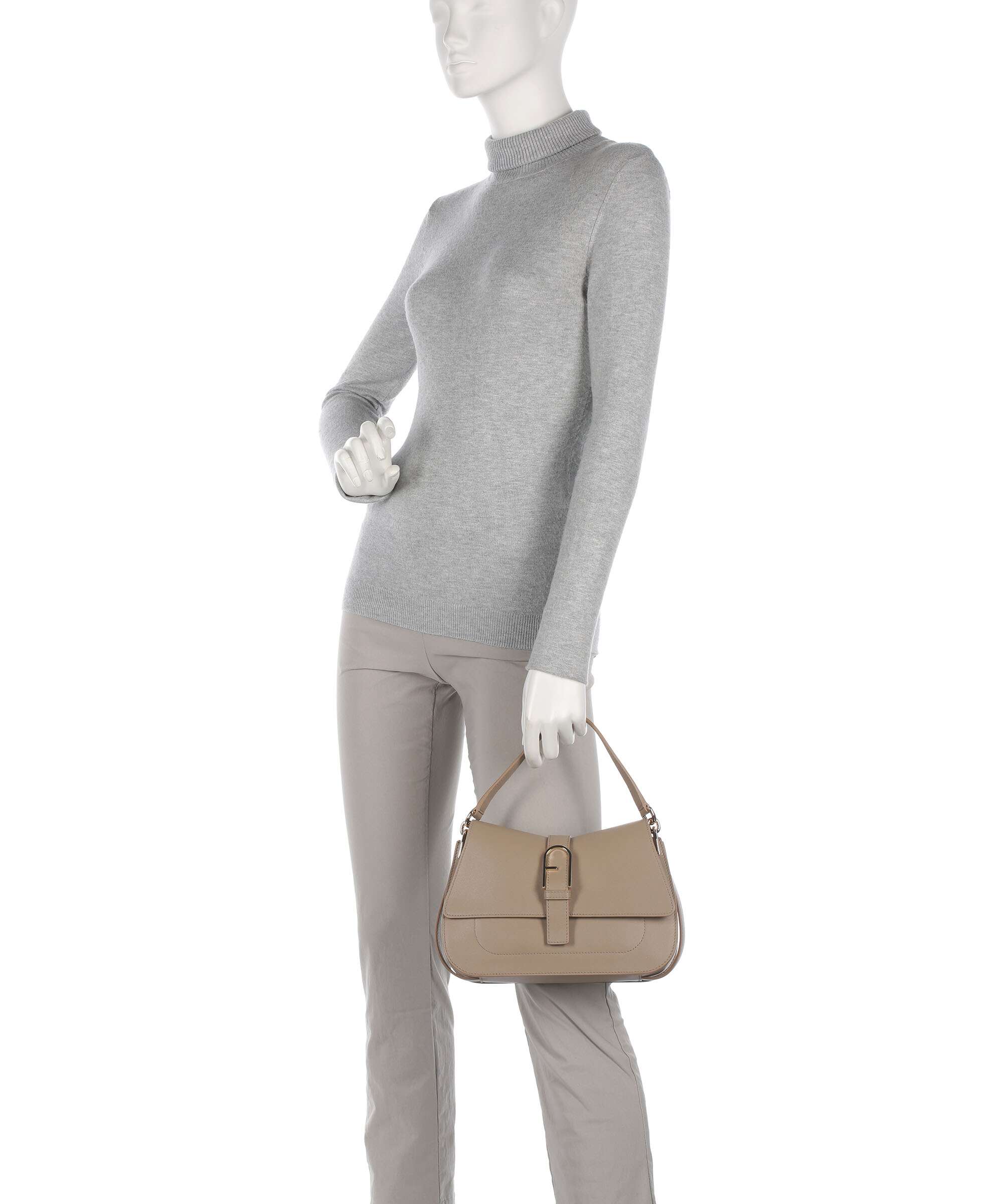 Furla Flow M Handbag greige - Image 3