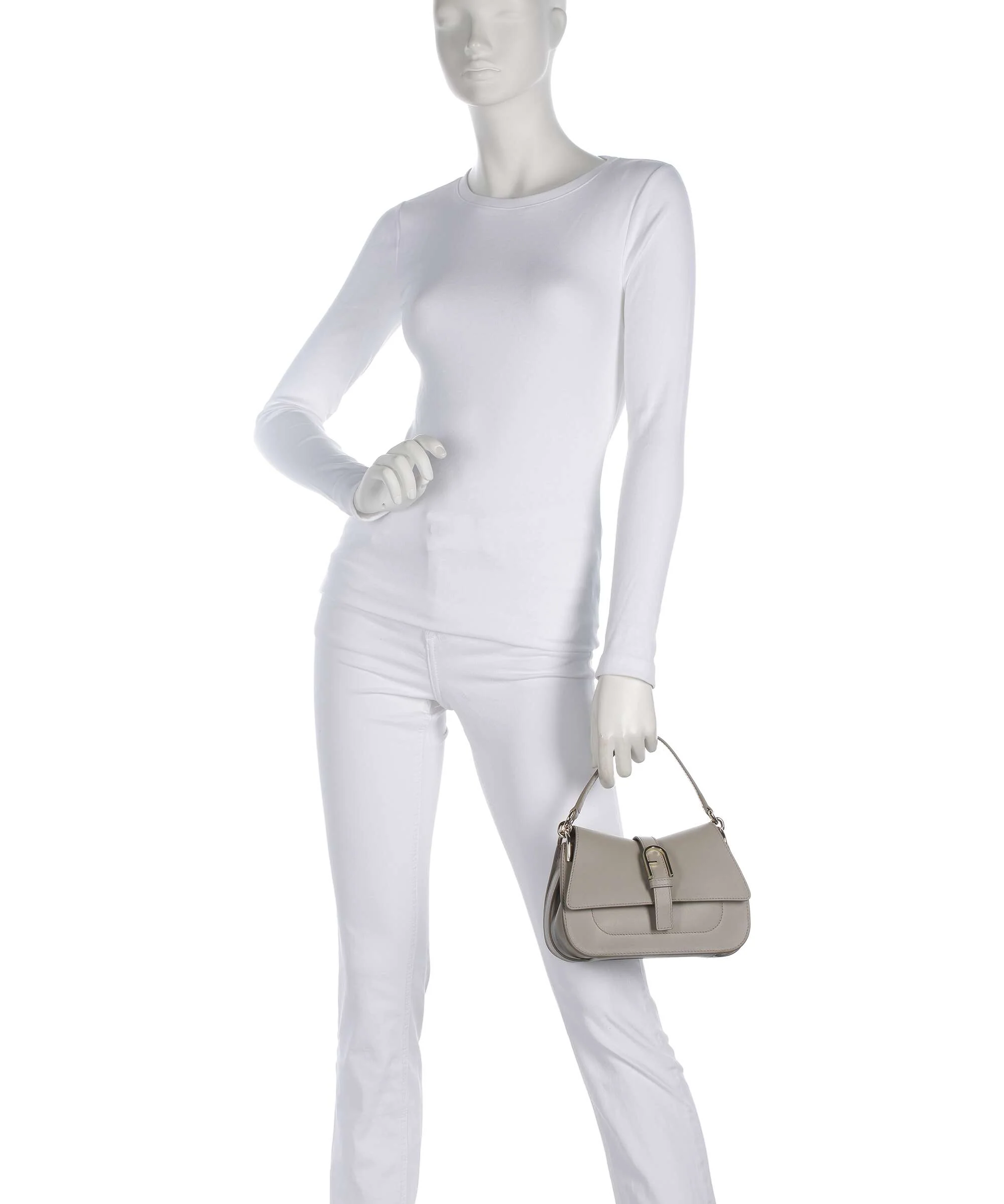 Furla Flow Mini Handbag linen - Image 3