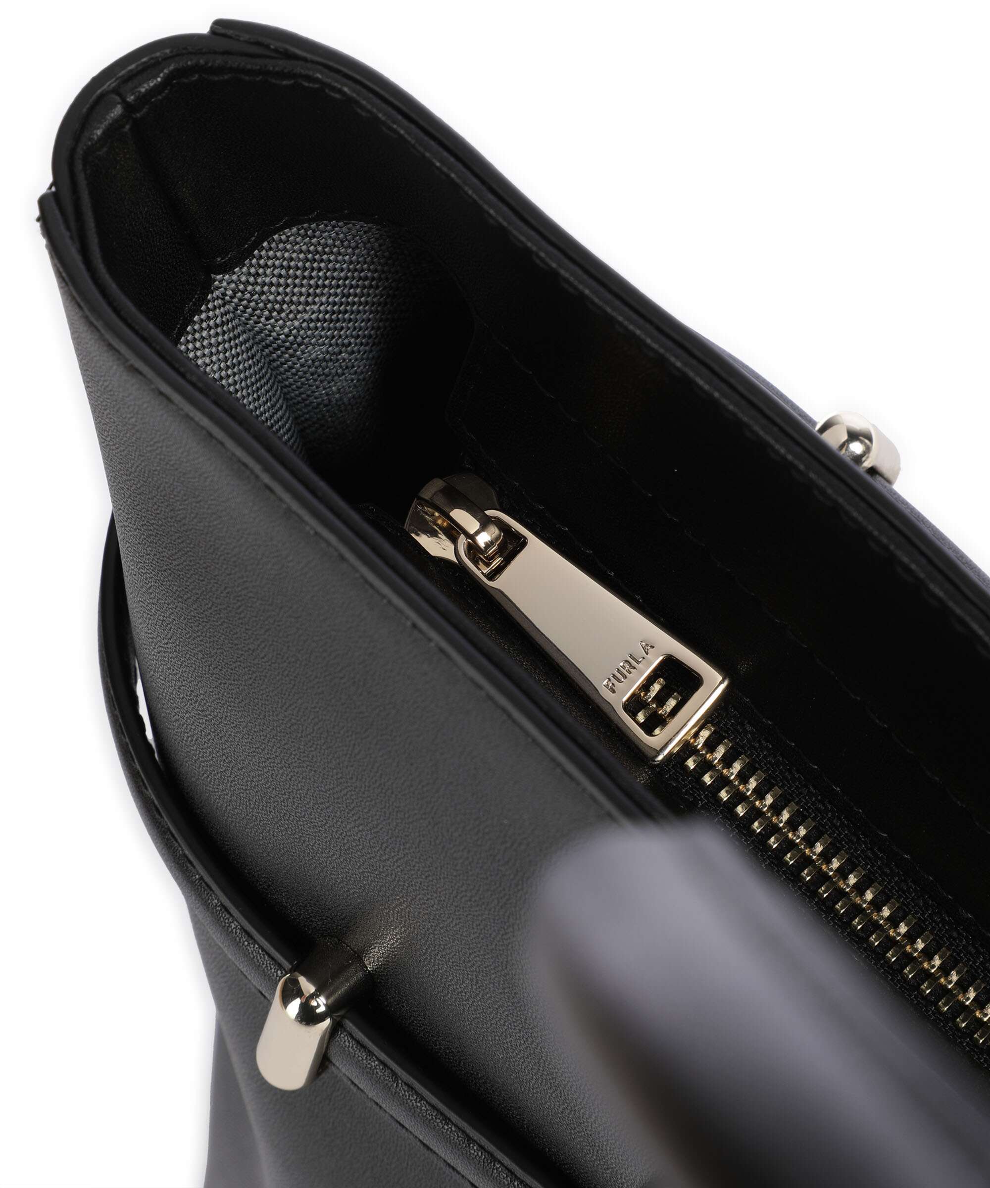 Furla Goccia L Tote bag nero - Image 4