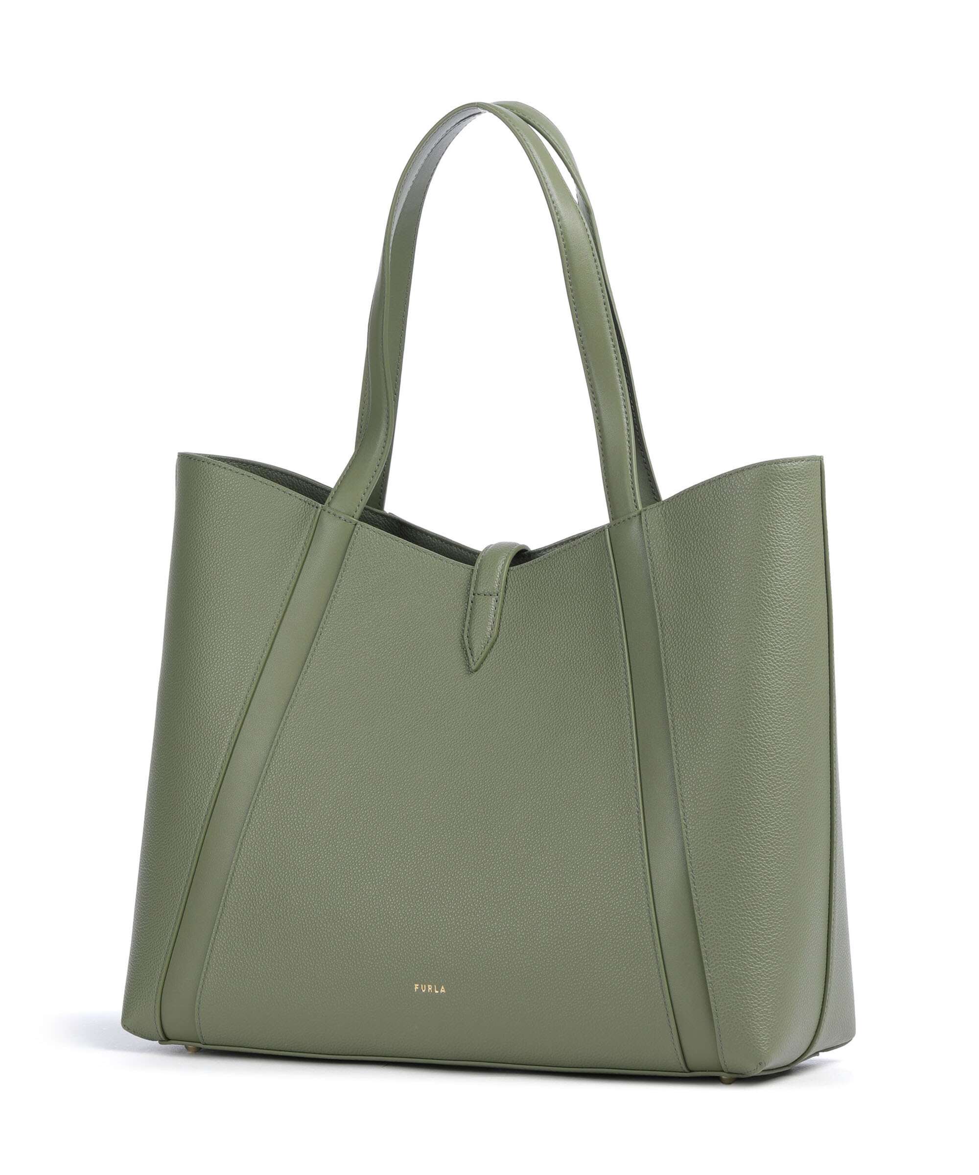Furla Goccia L Tote bag avocado - Image 2