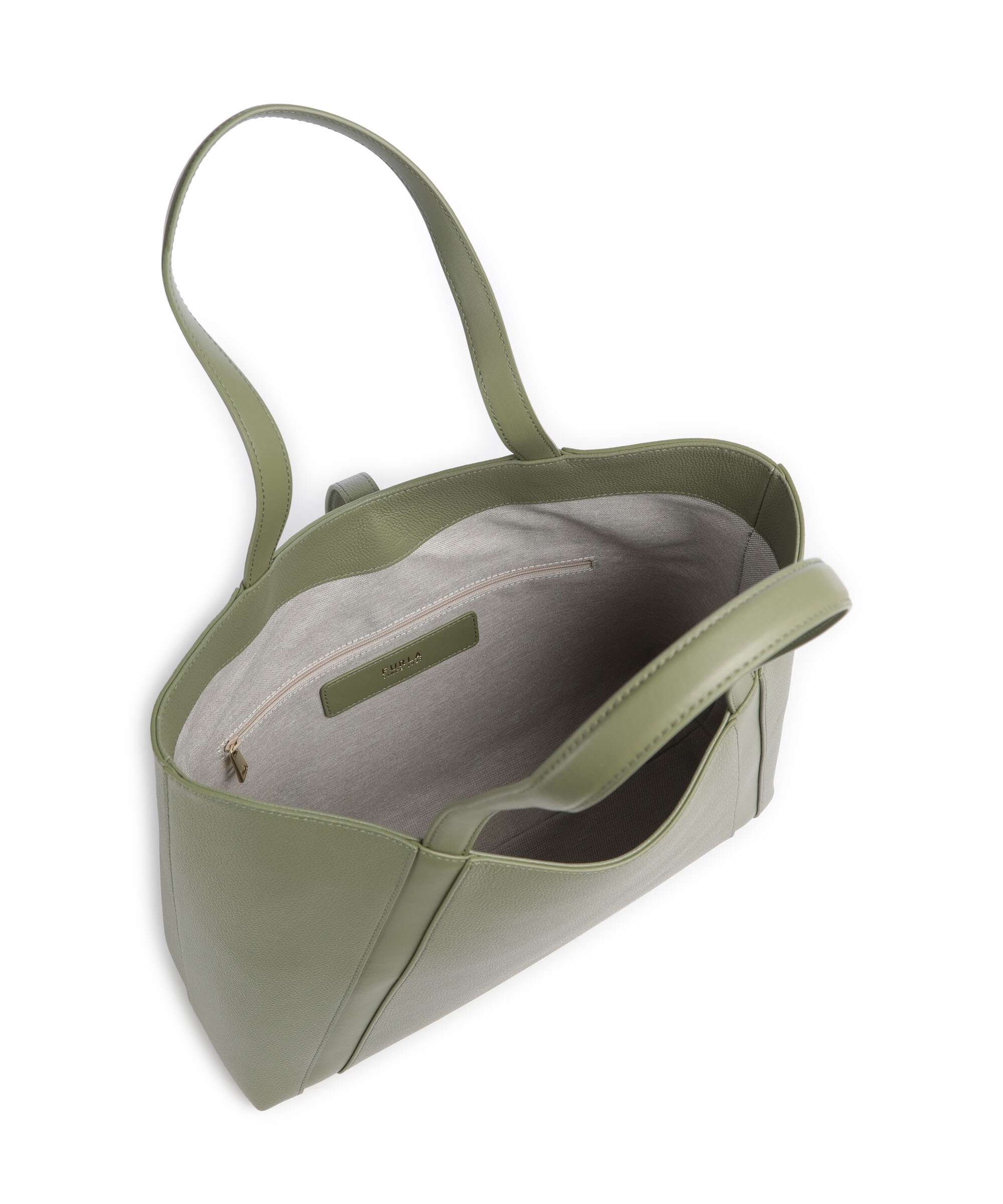 Furla Goccia L Tote bag avocado - Image 5