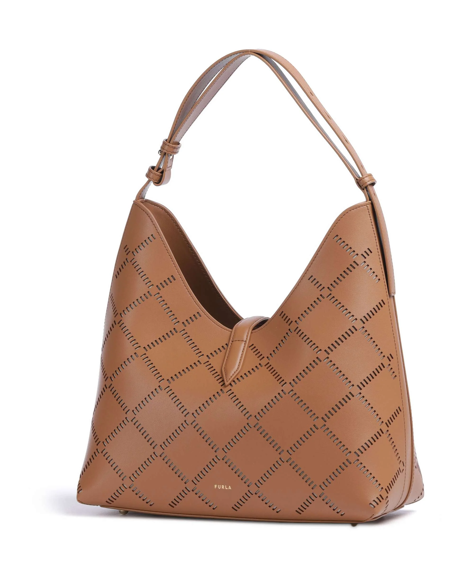Furla Goccia M Hobo bag brandy - Image 2