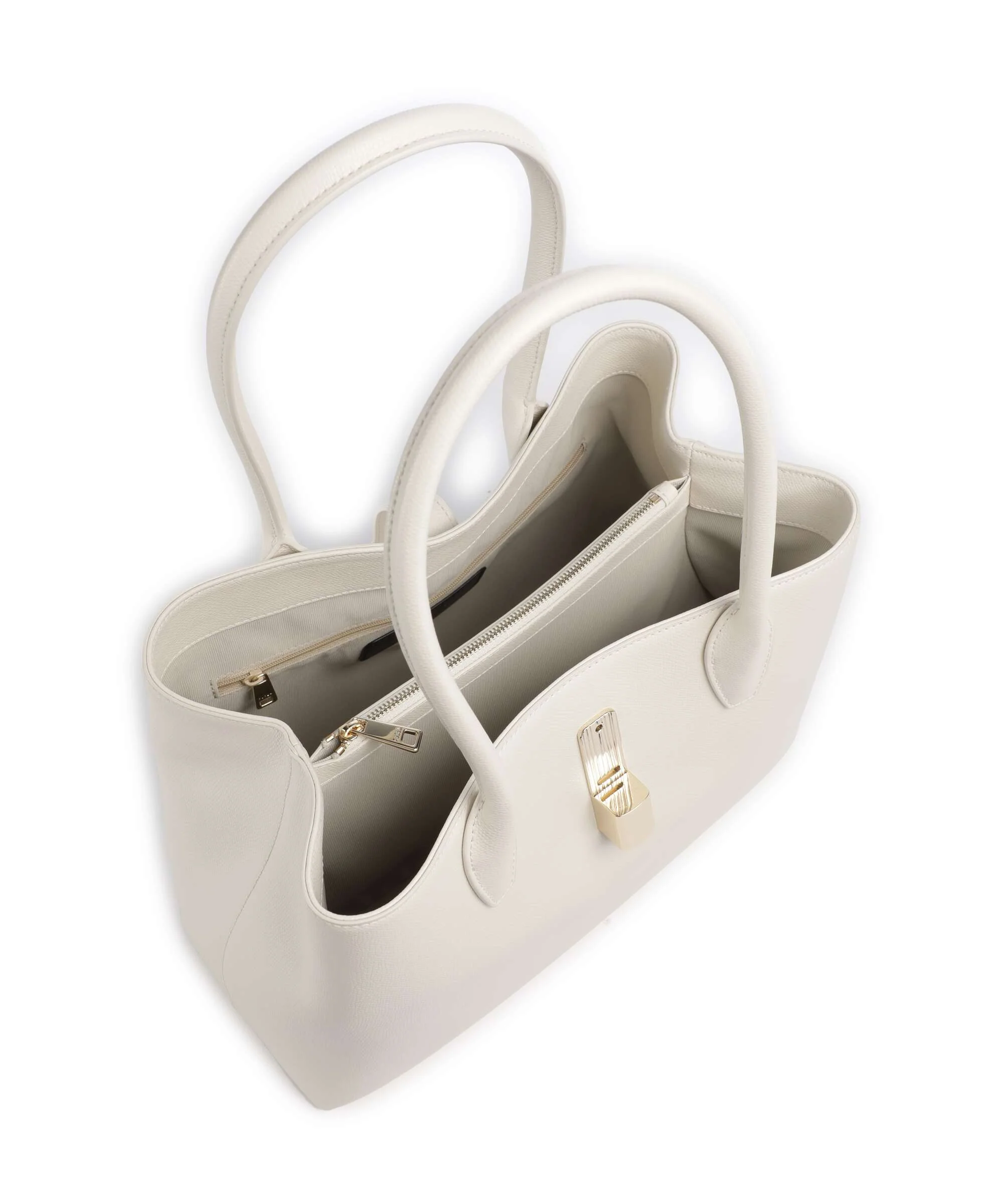 Furla Goccia M Tote bag panna - Image 5