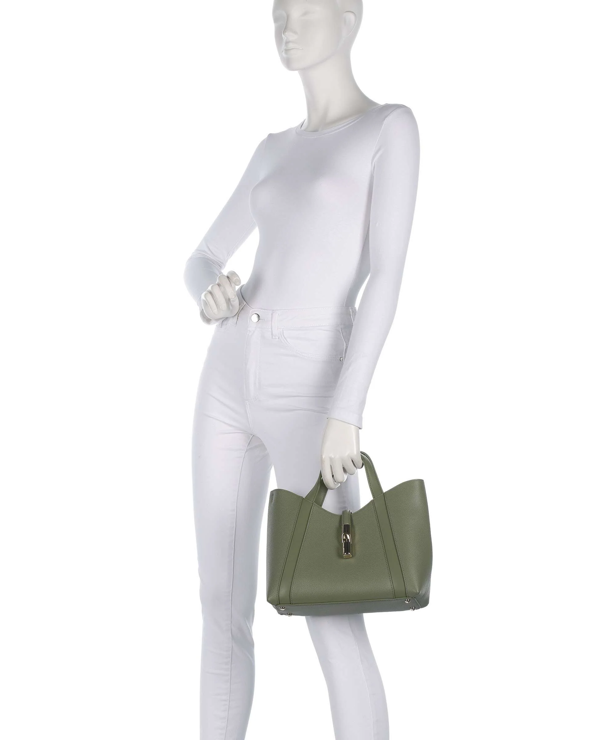 Furla Goccia S Handbag avocado - Image 3