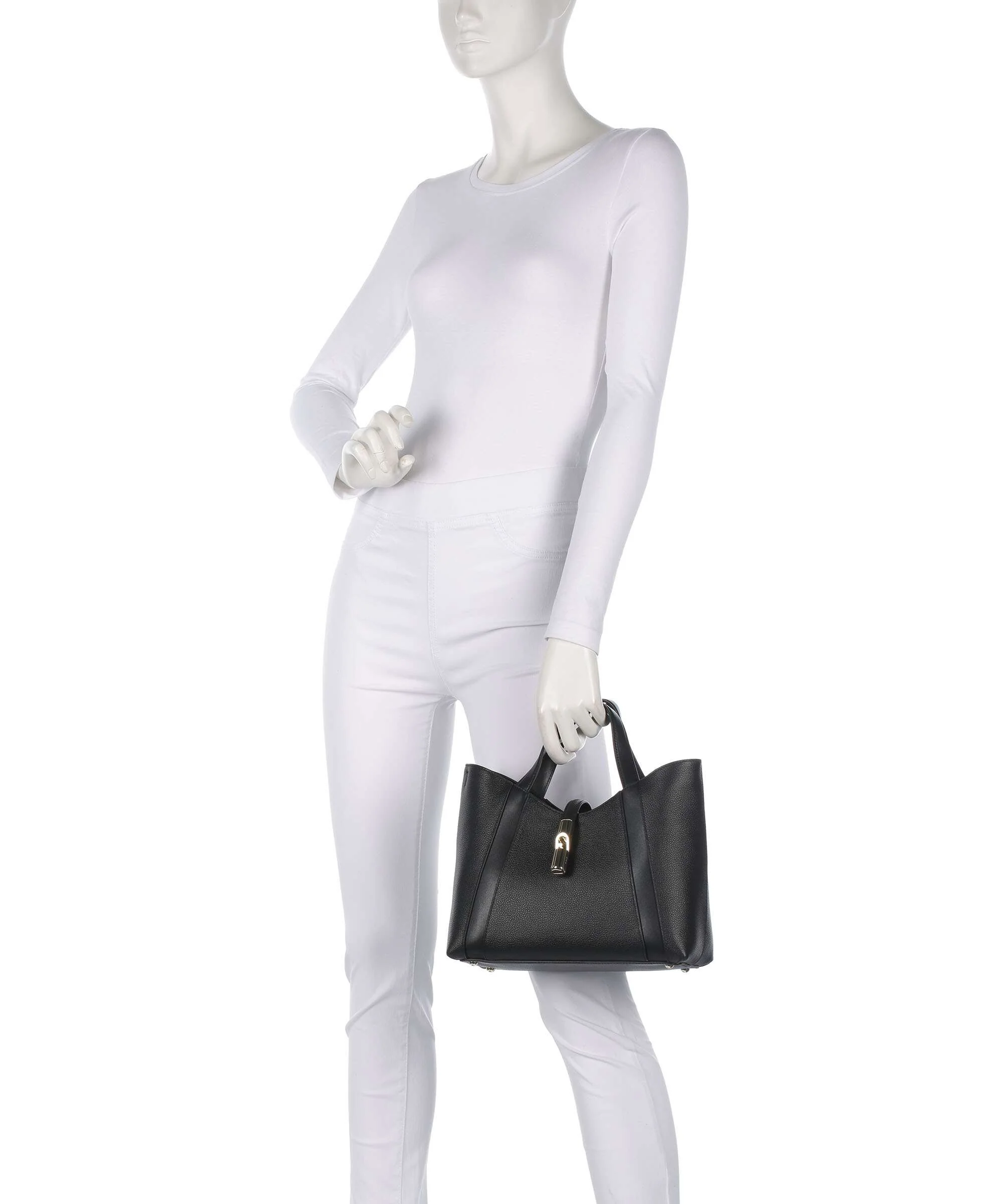 Furla Goccia S Handbag nero - Image 3