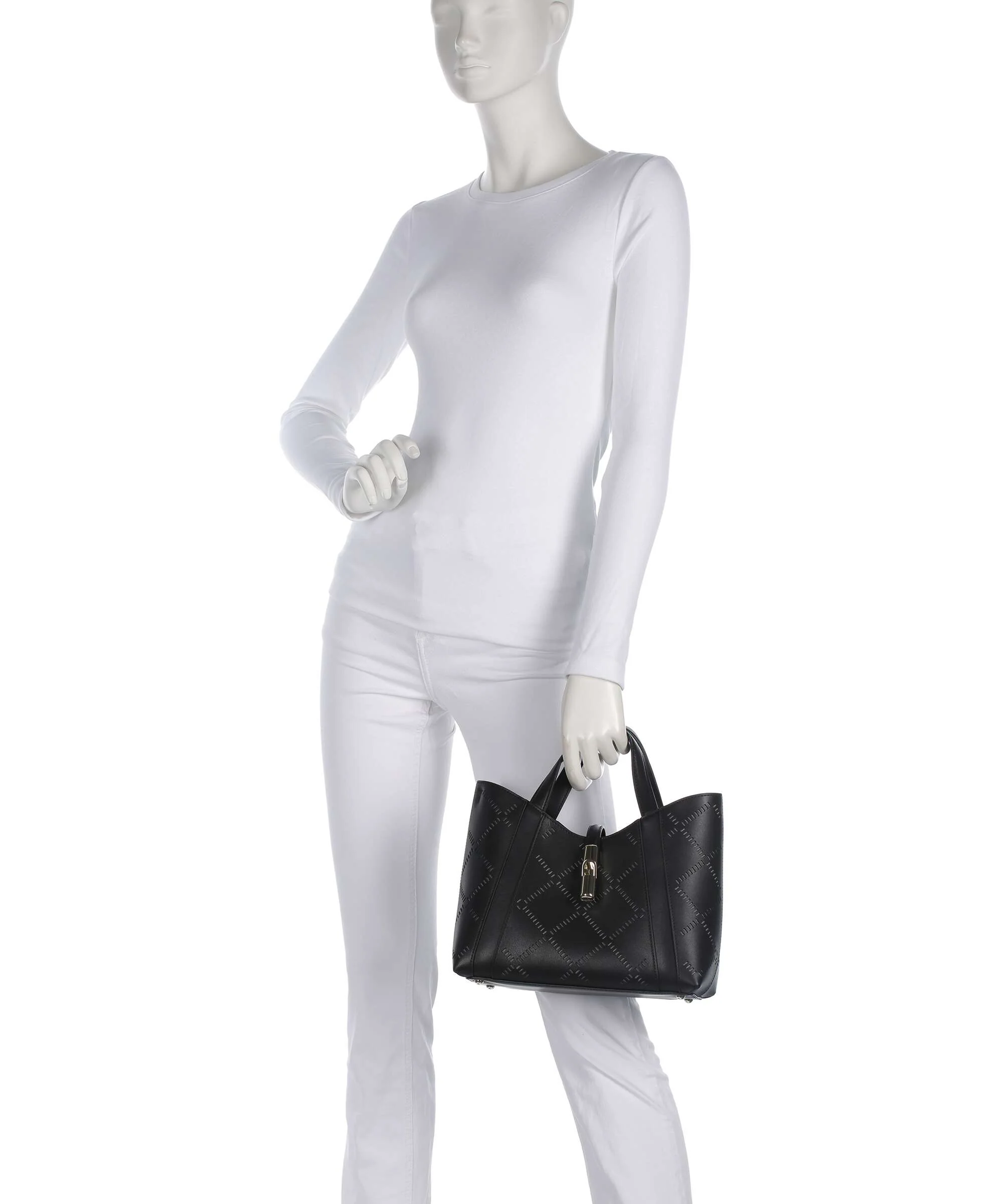 Furla Goccia S Handbag nero - Image 3