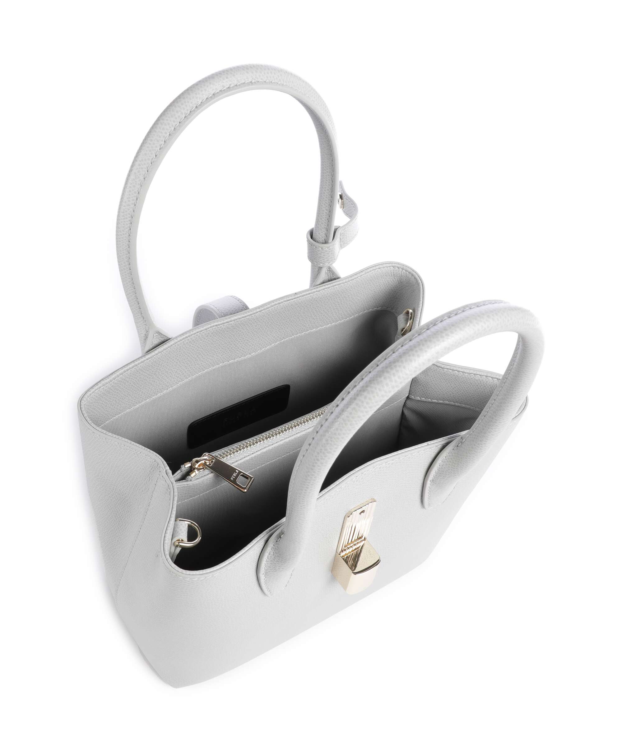 Furla Goccia S Handbag color cristallo - Image 5
