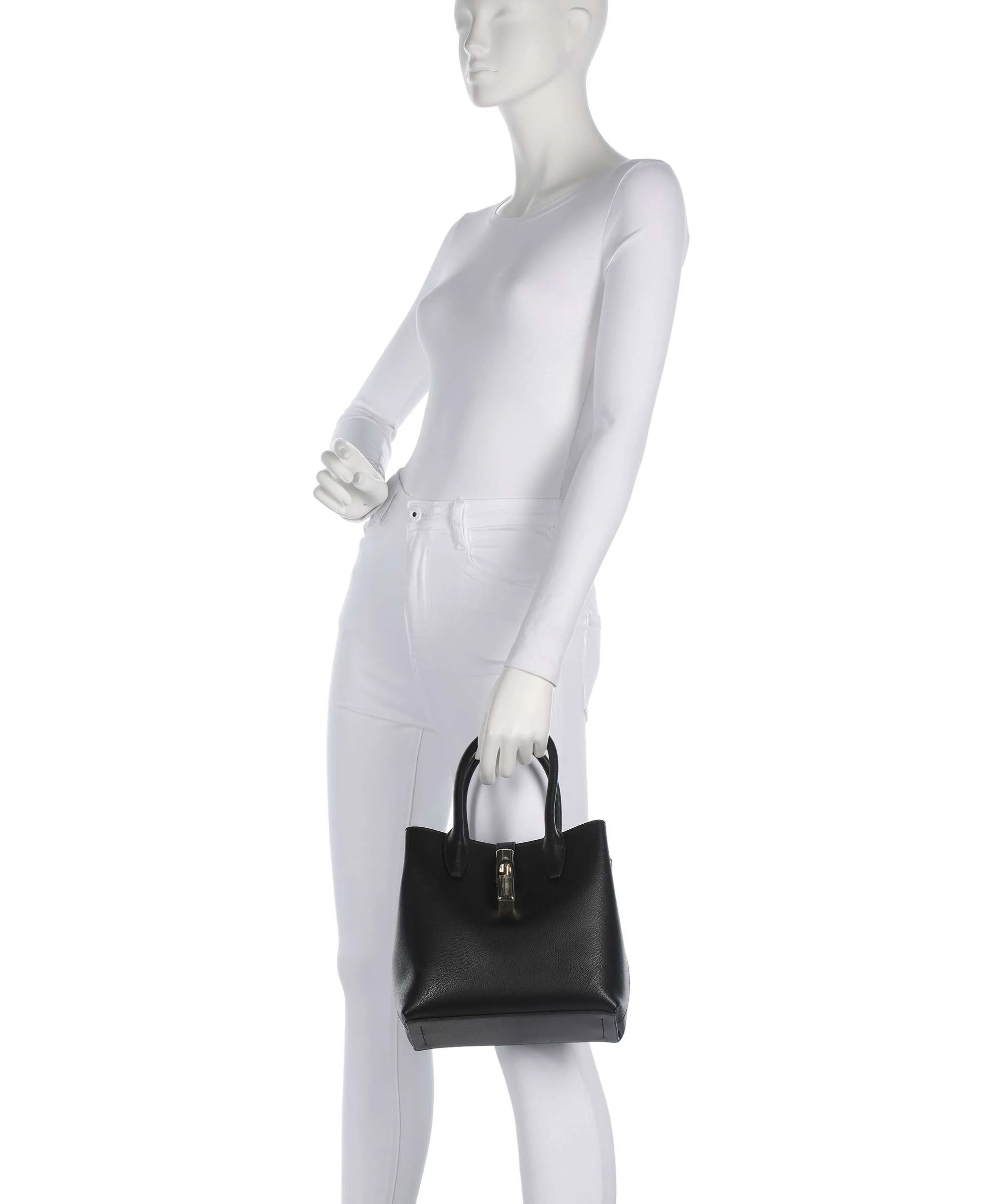 Furla Goccia S Handbag nero - Image 3