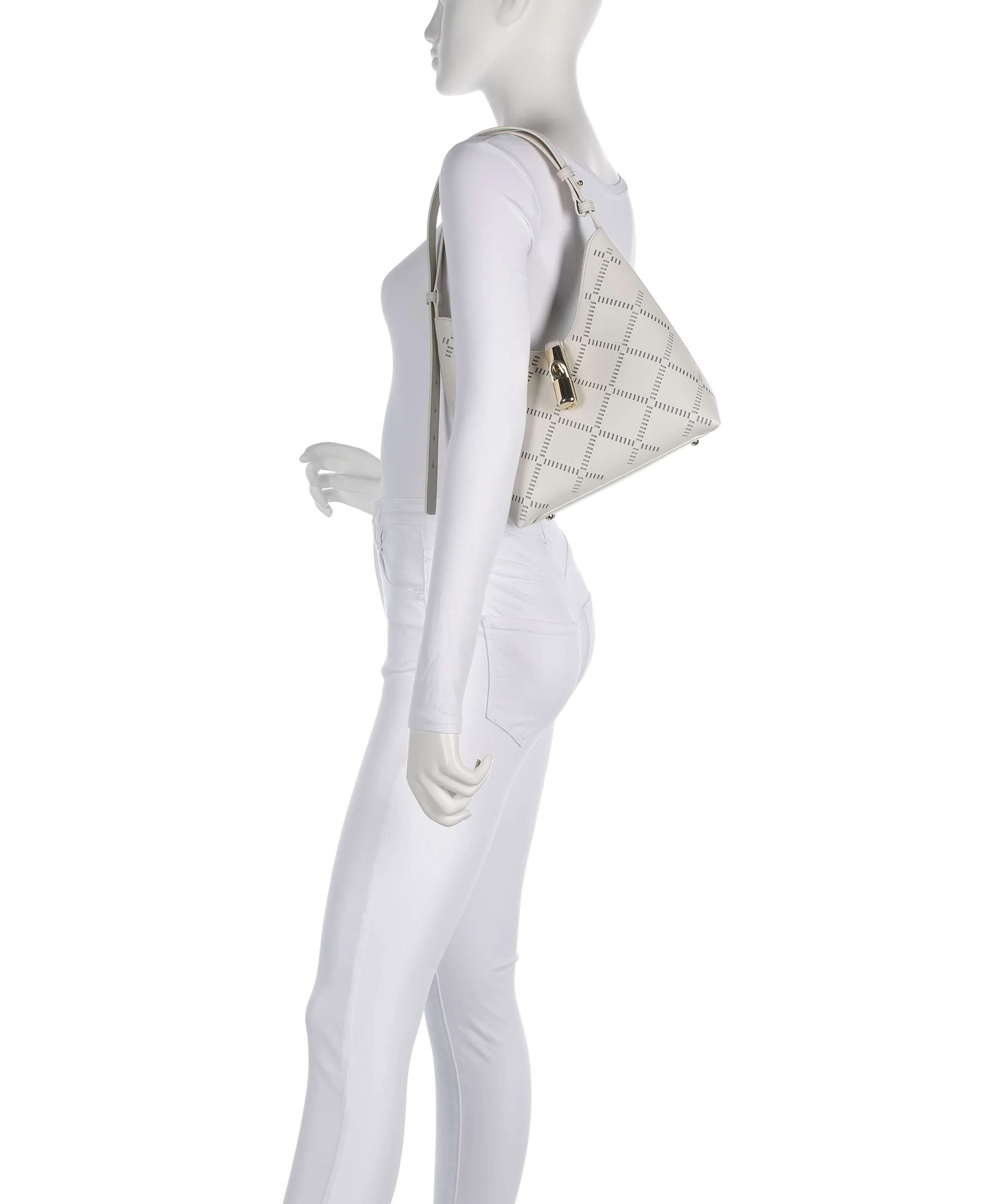 Furla Goccia S Hobo bag marshmallow - Image 3