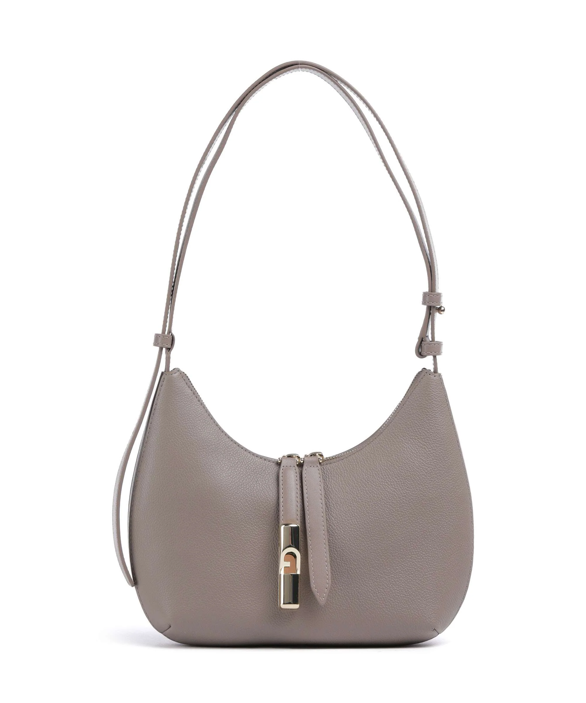 Furla Goccia S Shoulder bag stucco gray/mauve