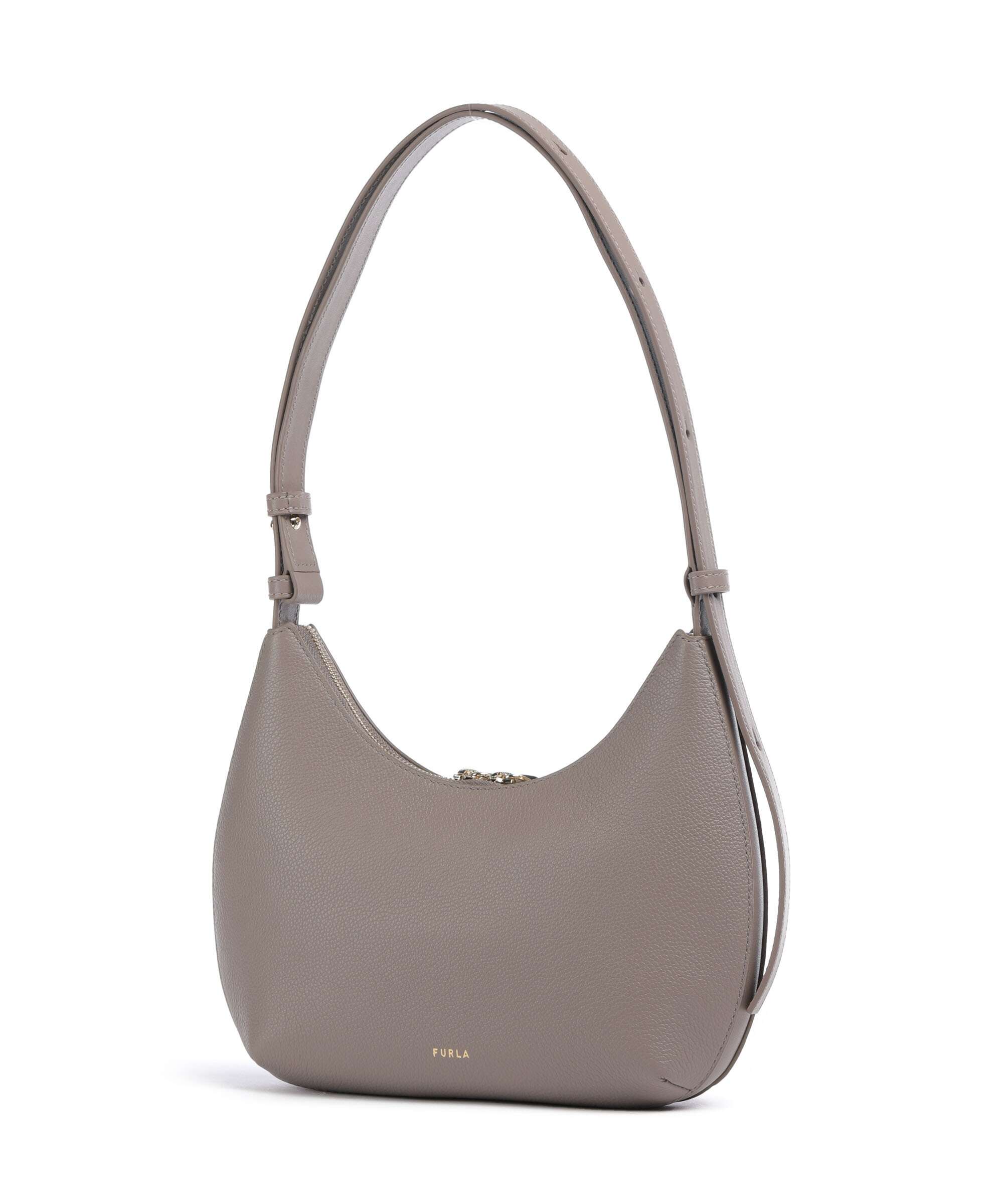 Furla Goccia S Shoulder bag stucco gray/mauve - Image 2