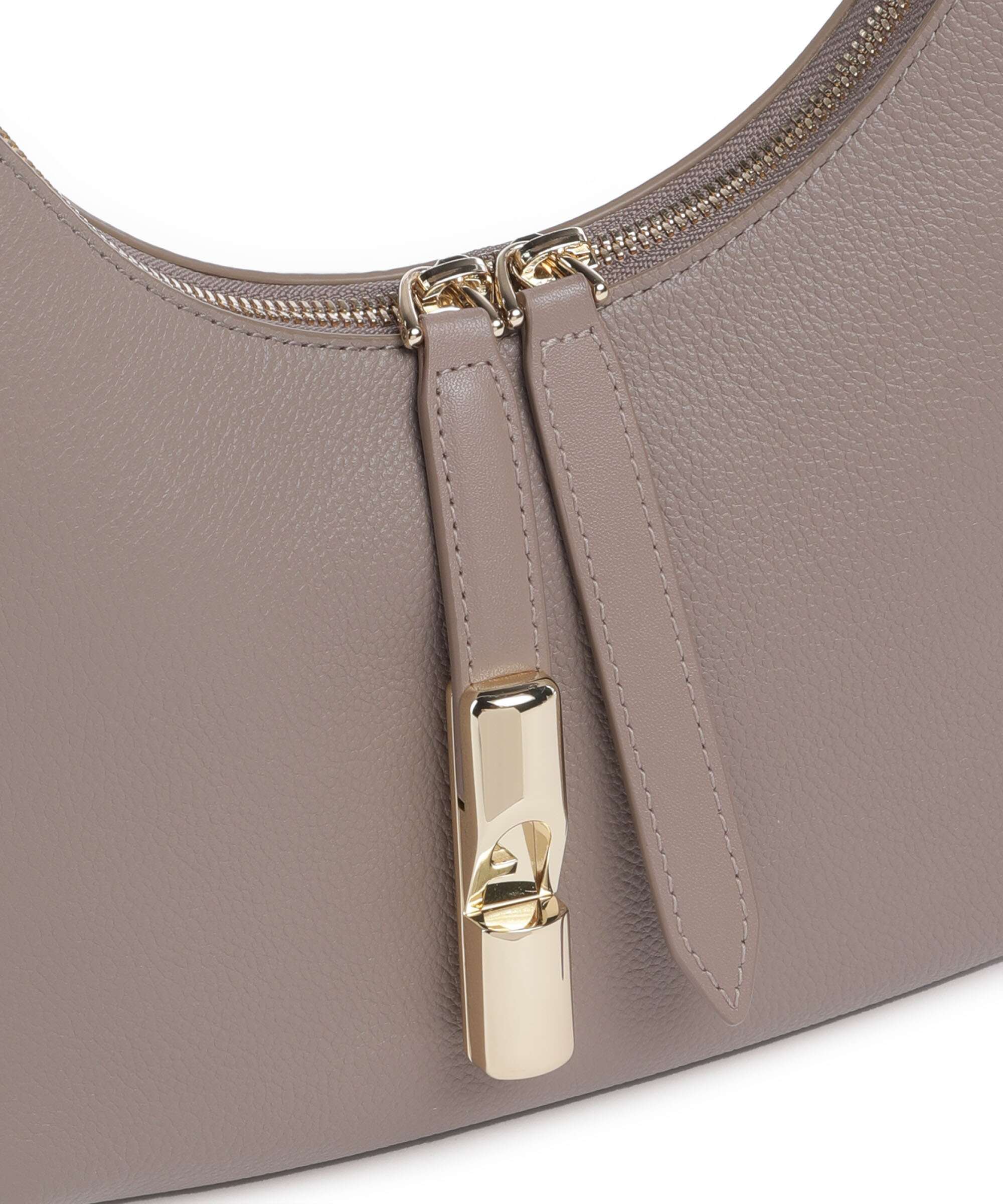 Furla Goccia S Shoulder bag stucco gray/mauve - Image 4