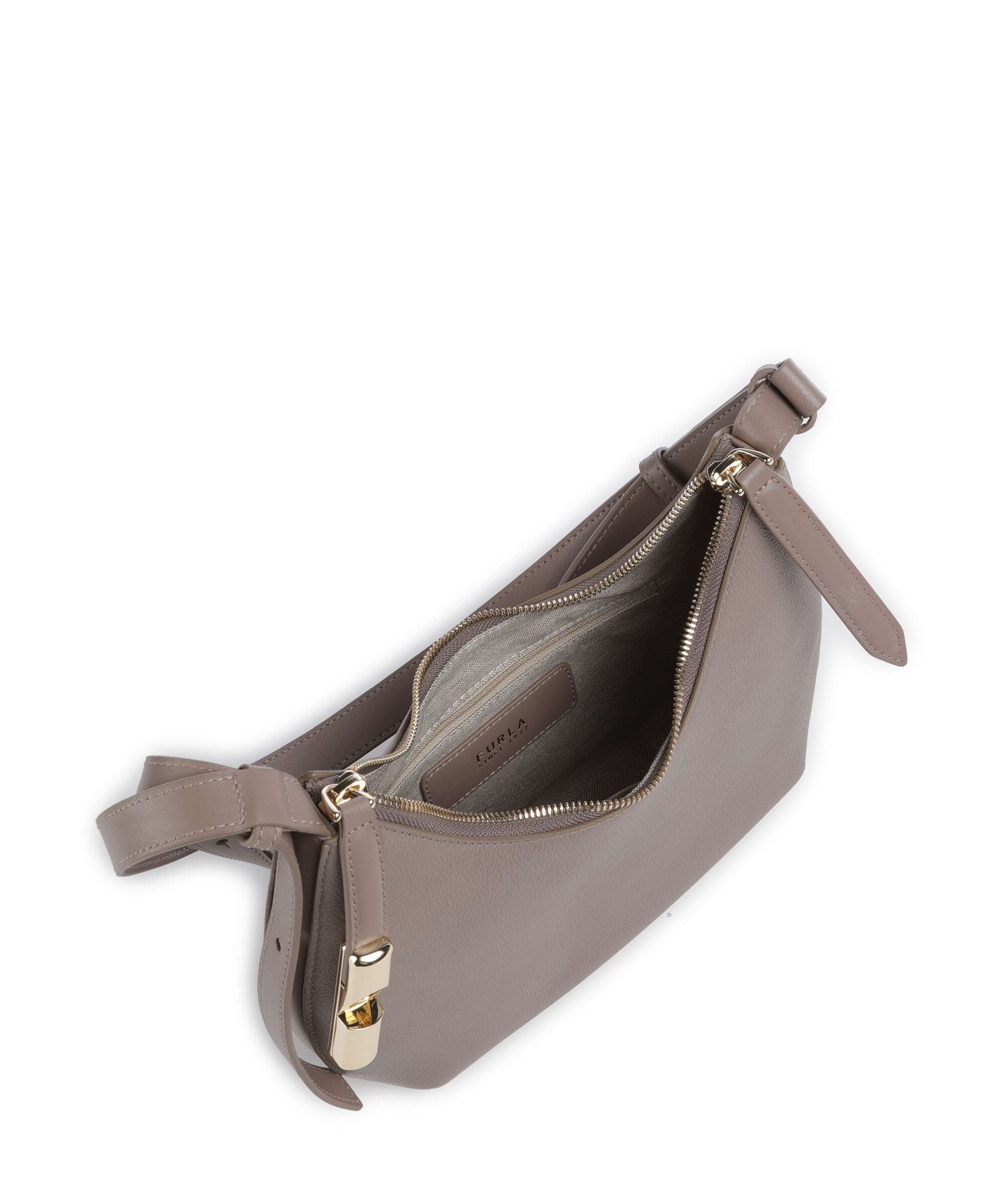 Furla Goccia S Shoulder bag stucco gray/mauve - Image 6