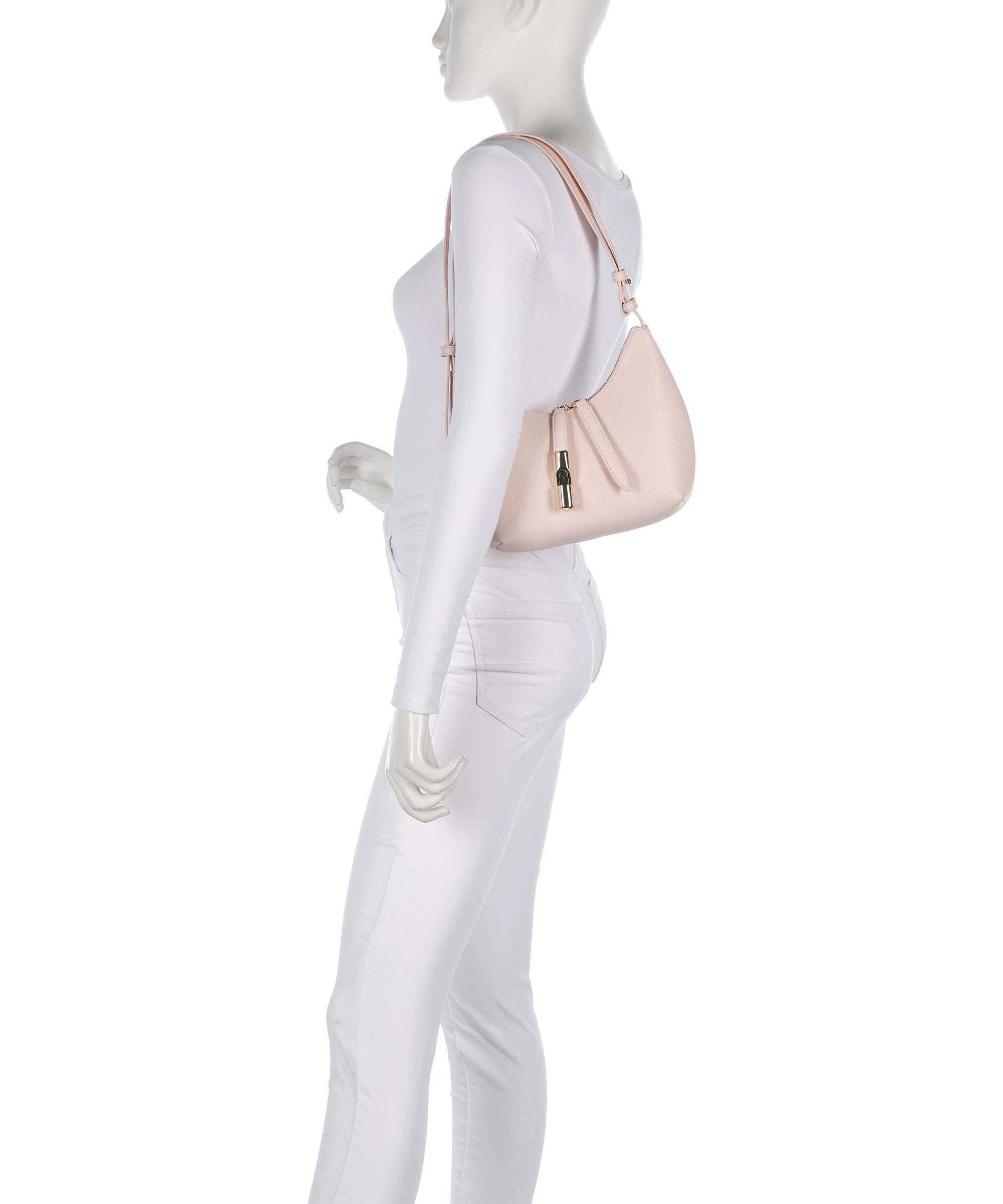 Furla Goccia S Shoulder bag dusty pink - Image 3