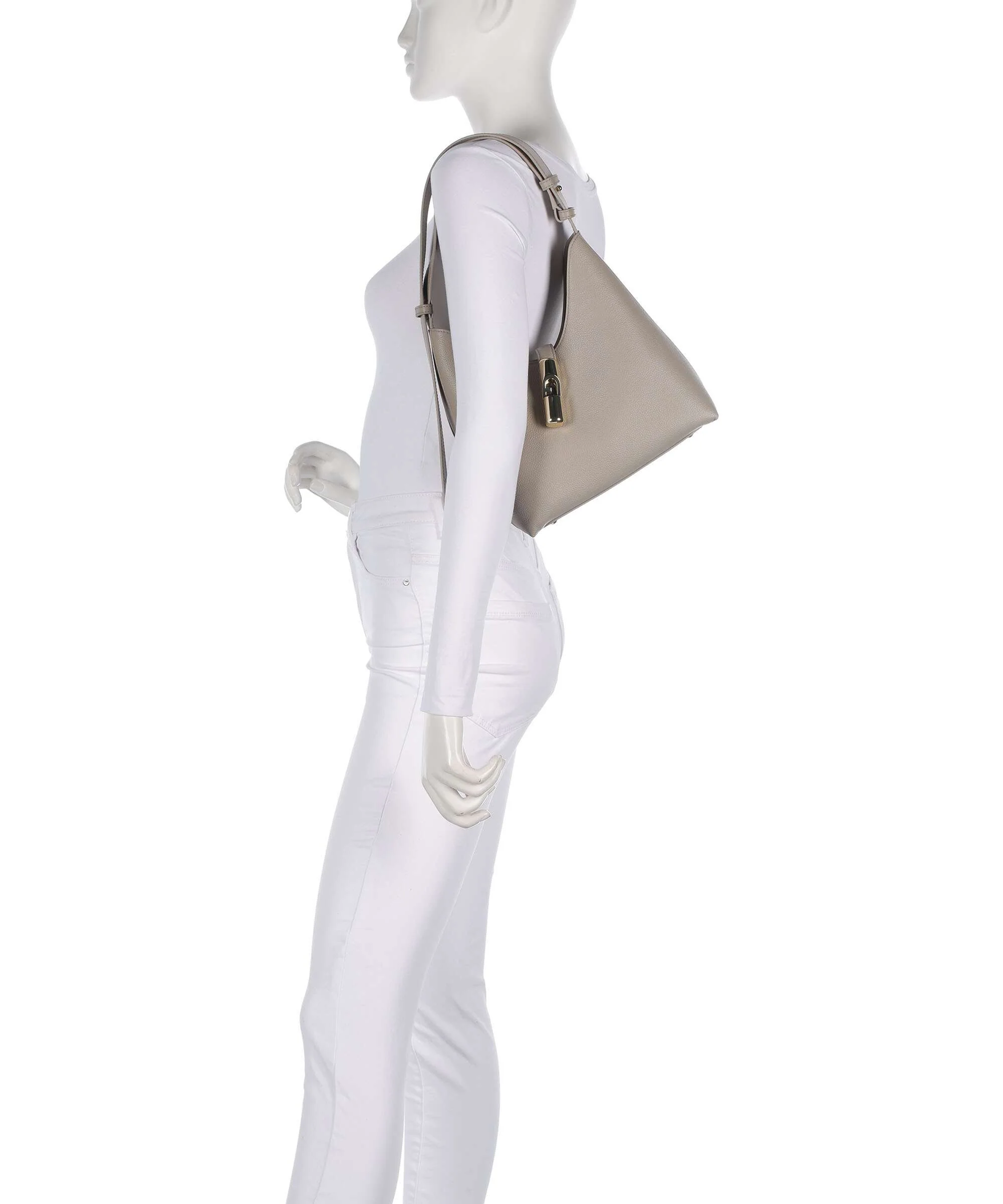 Furla Goccia S Shoulder bag linen - Image 3