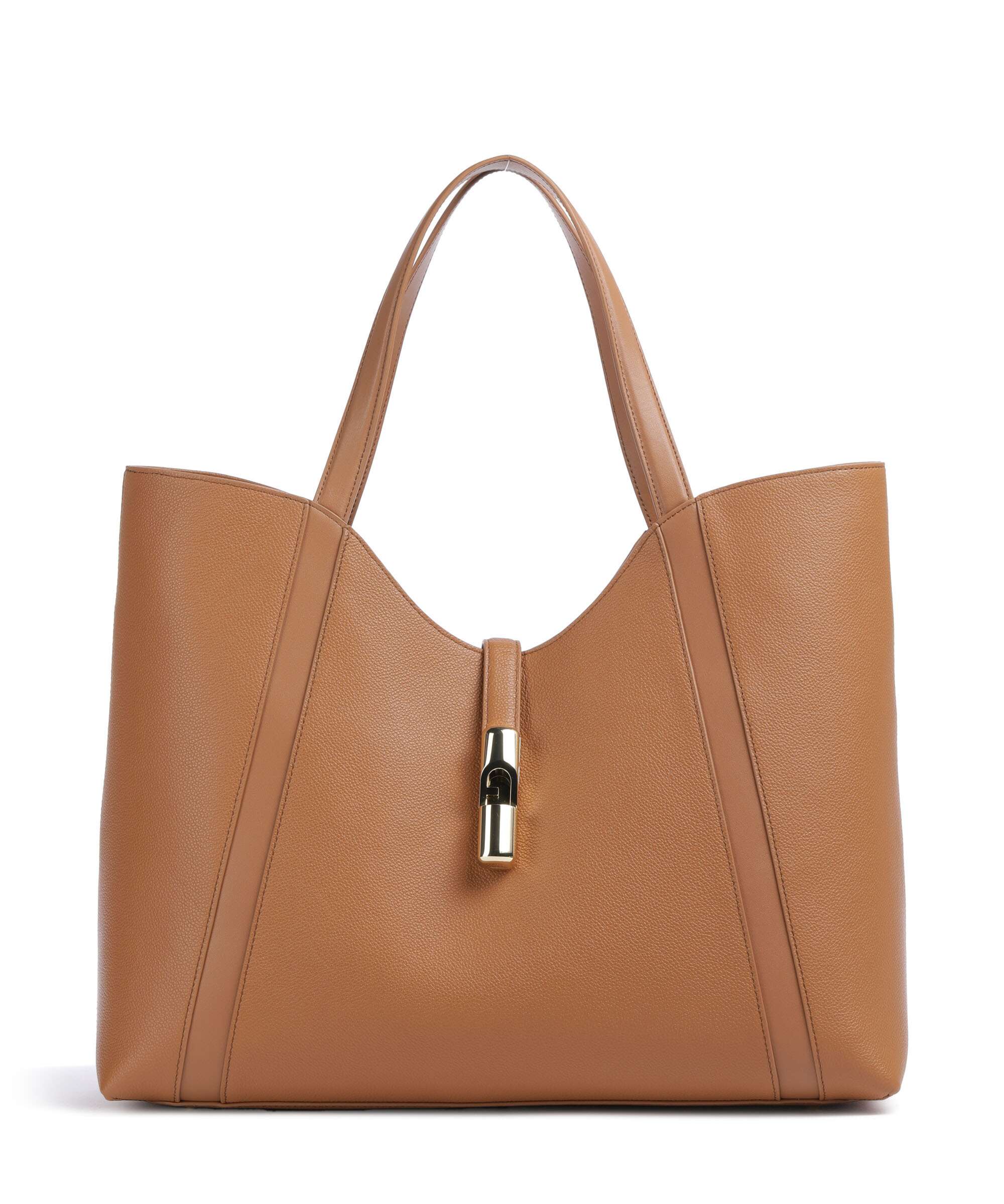 Furla Goccia XL Tote bag brandy