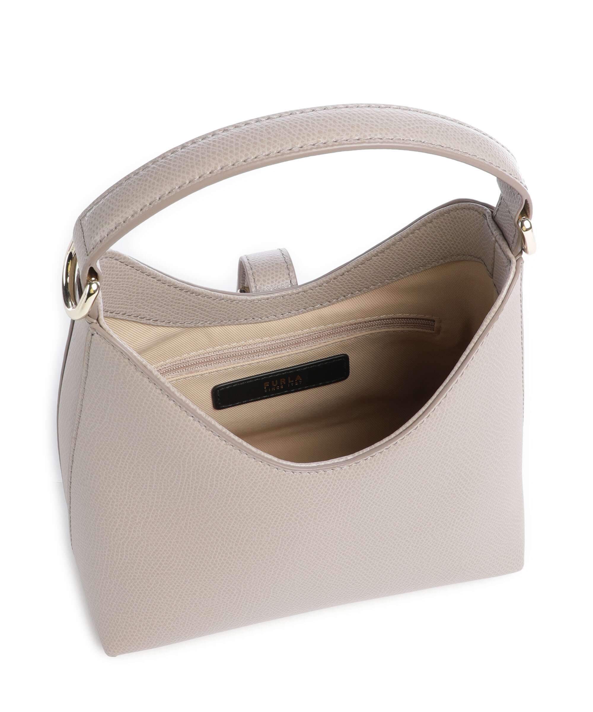 Furla Iride Mini Crossbody bag cachemire gray - Image 6