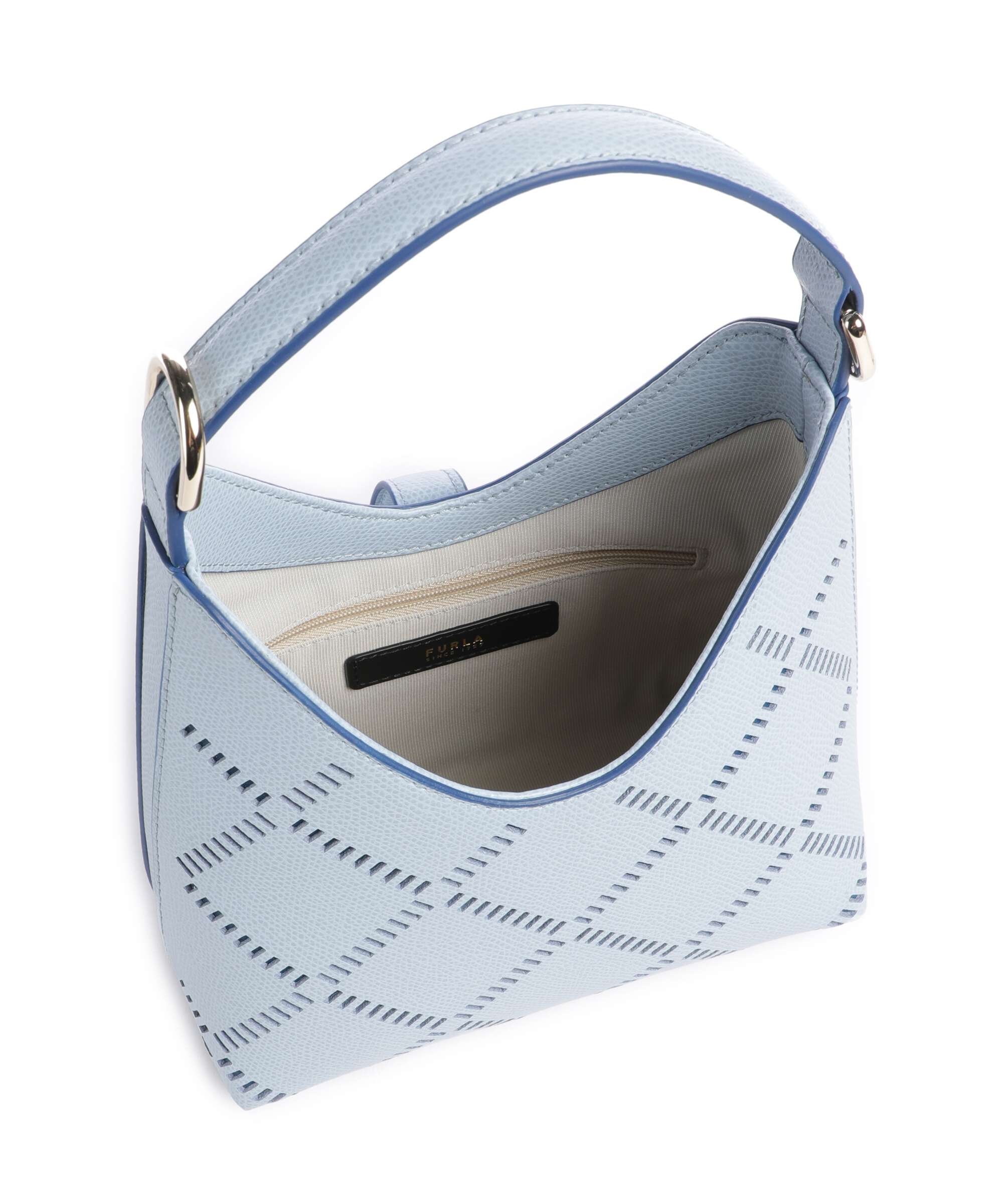 Furla Iride Mini Handbag carta da zucchero/indigo int - Image 6