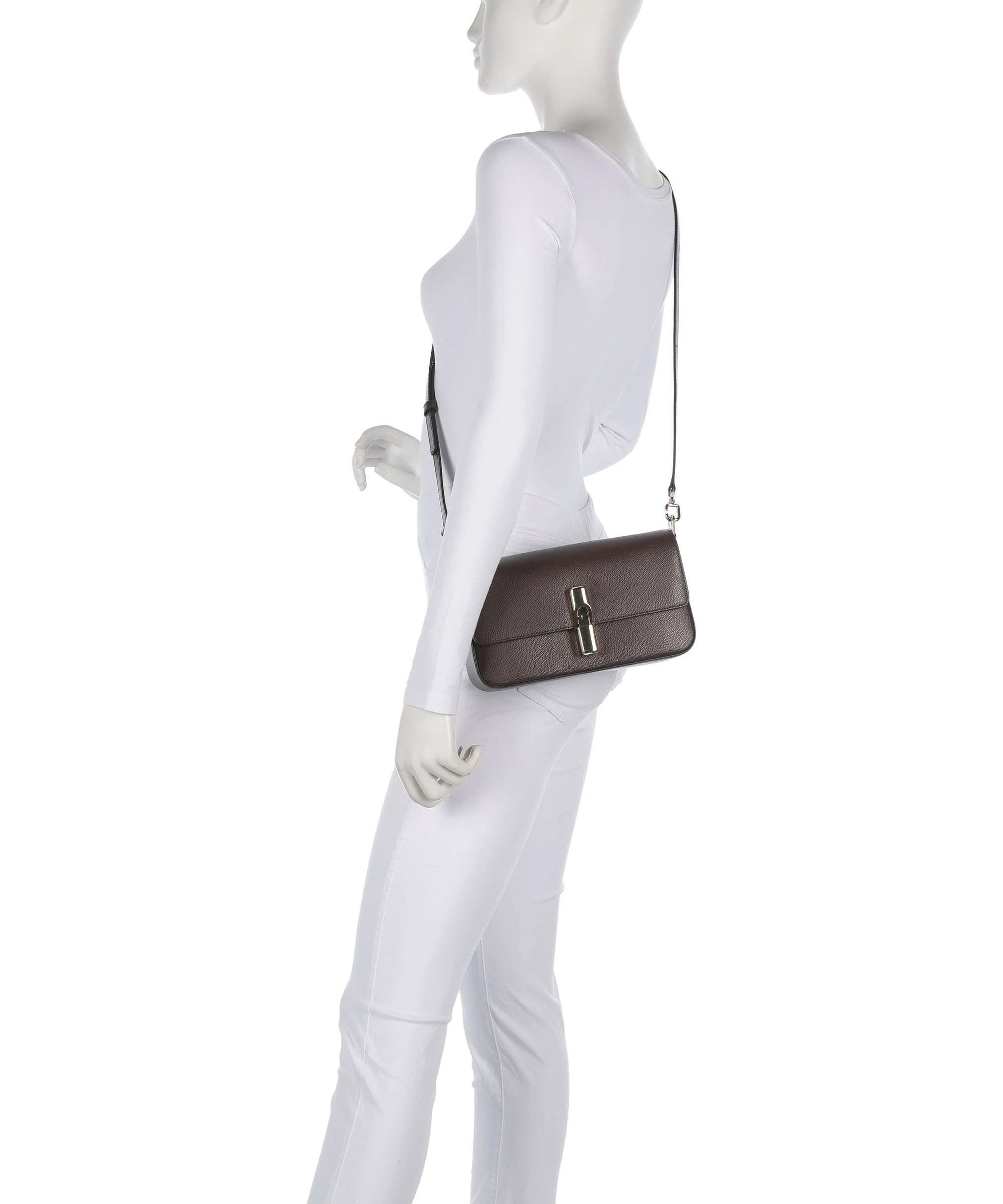 Furla Iride S Crossbody bag espresso - Image 3