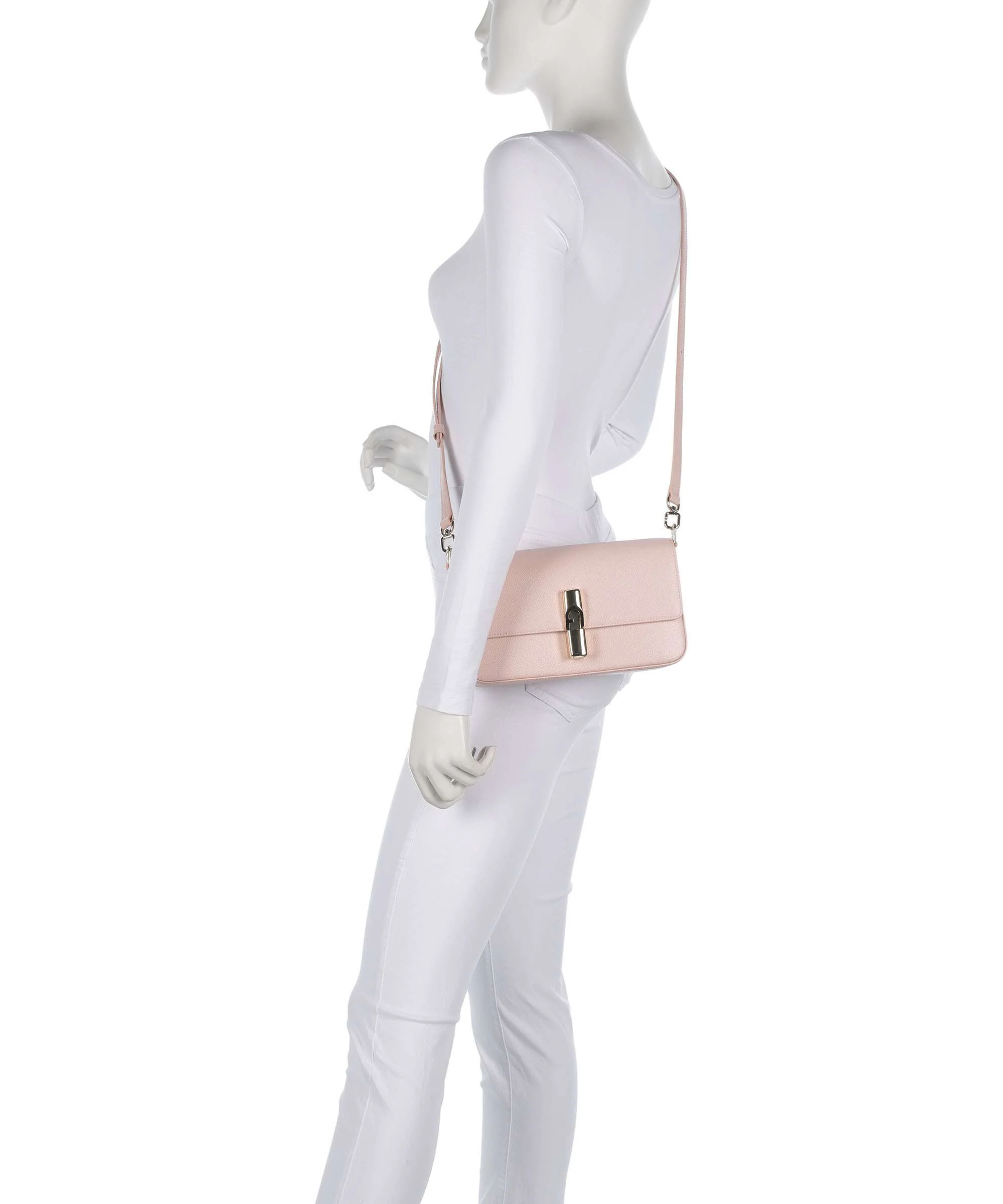 Furla Iride S Crossbody bag dusty pink - Image 3