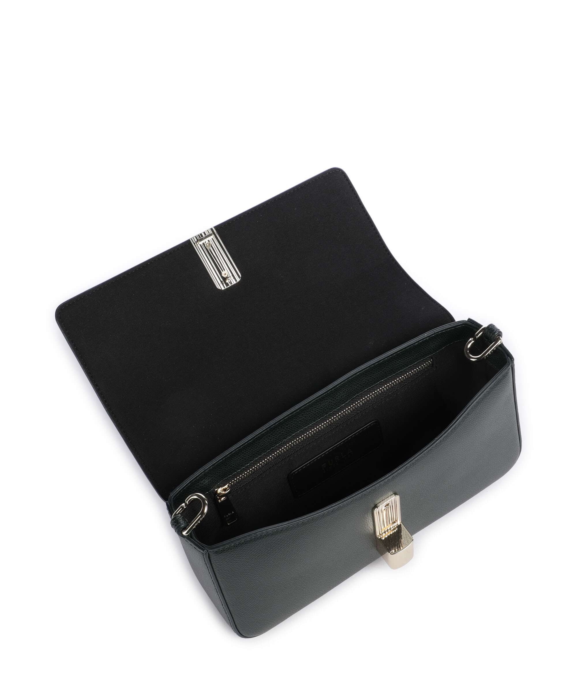 Furla Iride S Crossbody bag deep green - Image 6