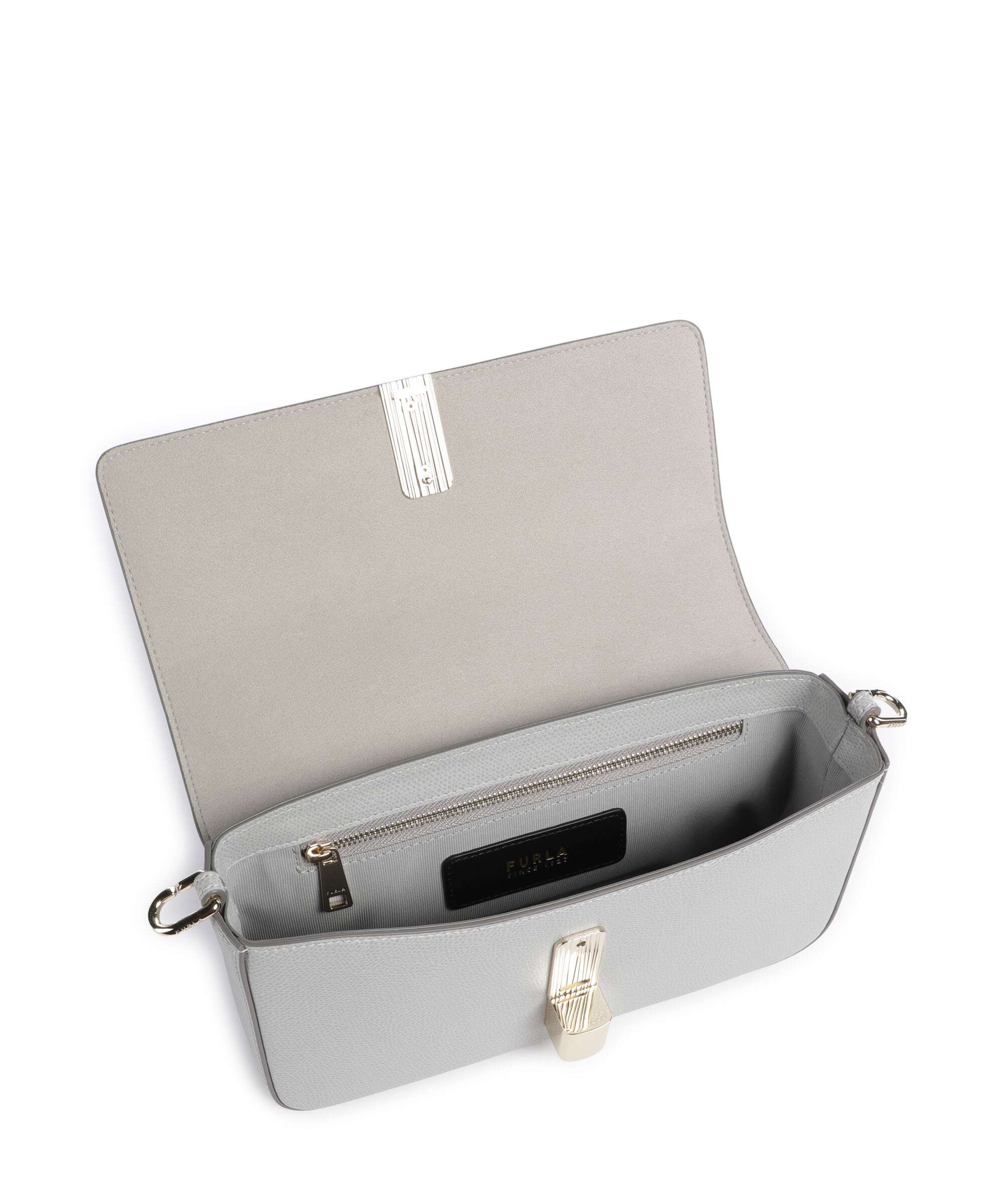 Furla Iride S Crossbody bag color cristallo - Image 6