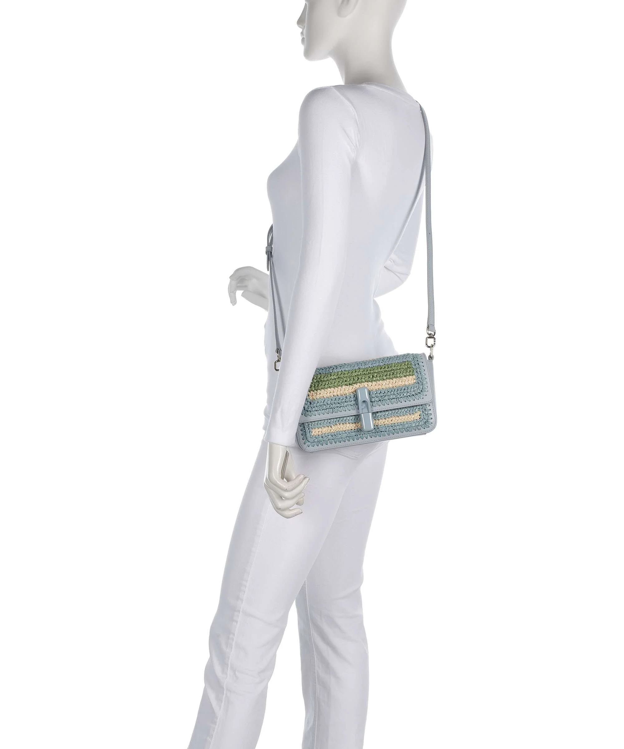 Furla Iride S Crossbody bag toni carta da zucchero - Image 3