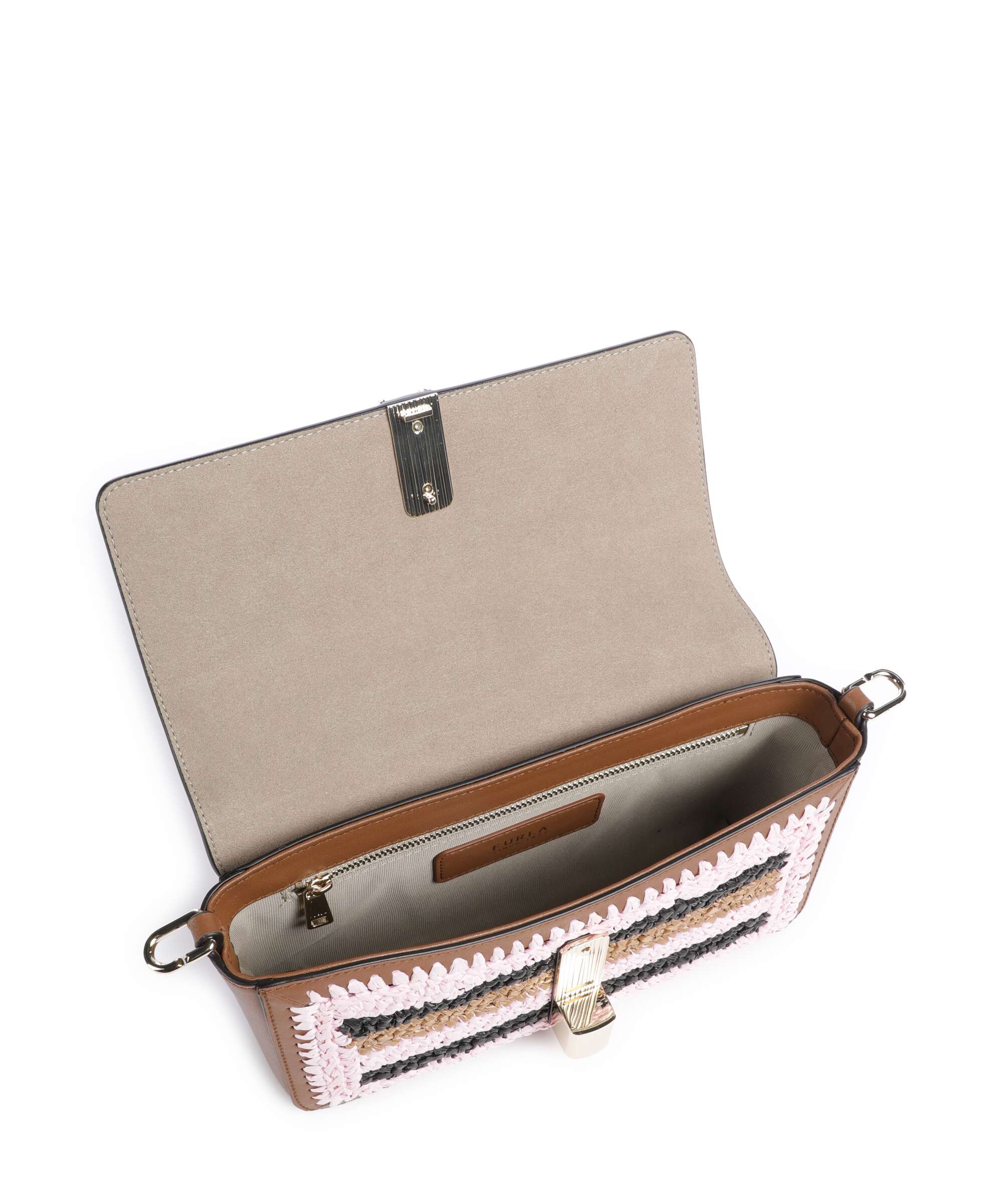 Furla Iride S Crossbody bag toni cognac - Image 6