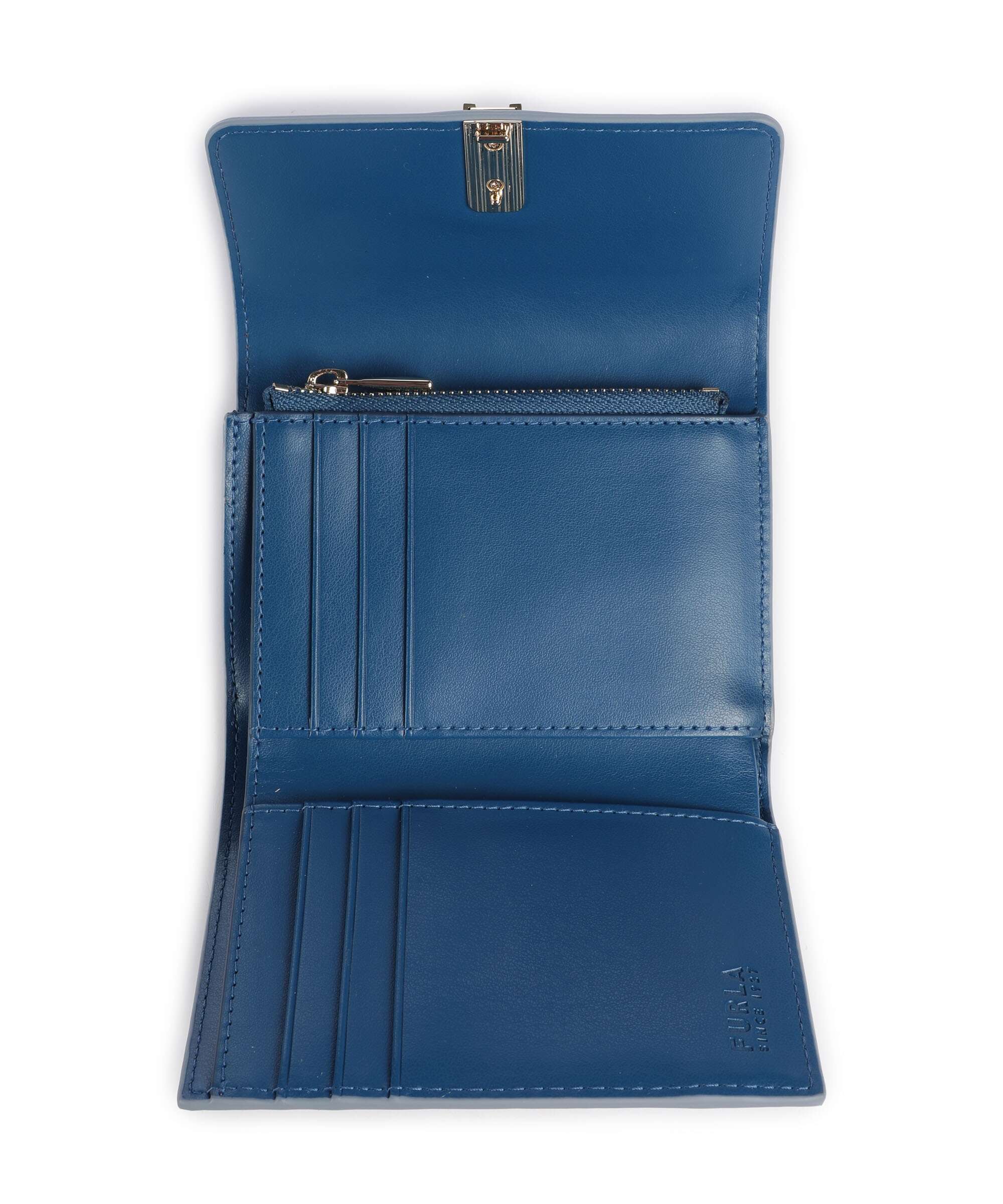 Furla Iride S Wallet carta da zucchero/indigo int - Image 2