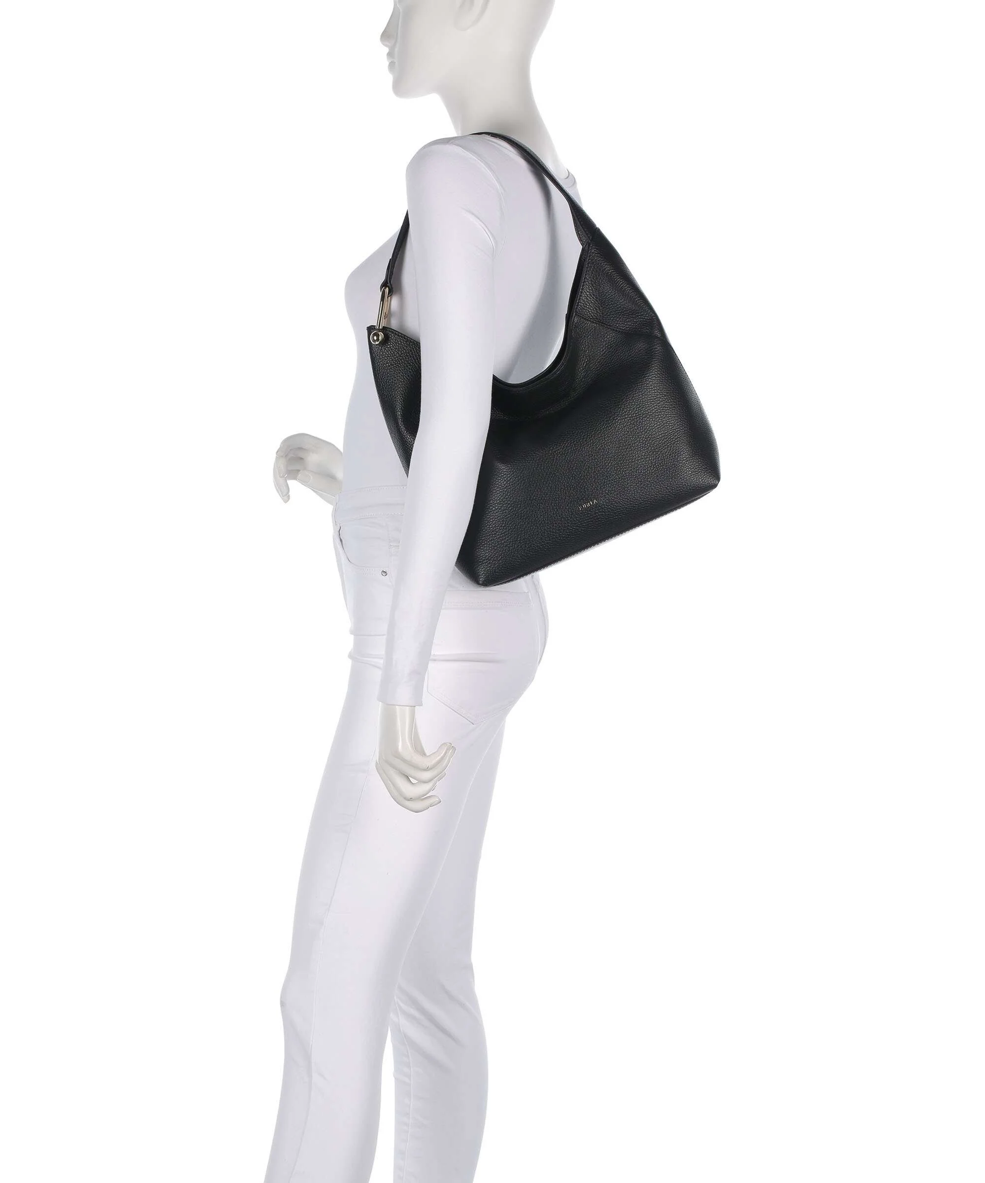 Furla Lara M Hobo bag nero - Image 3