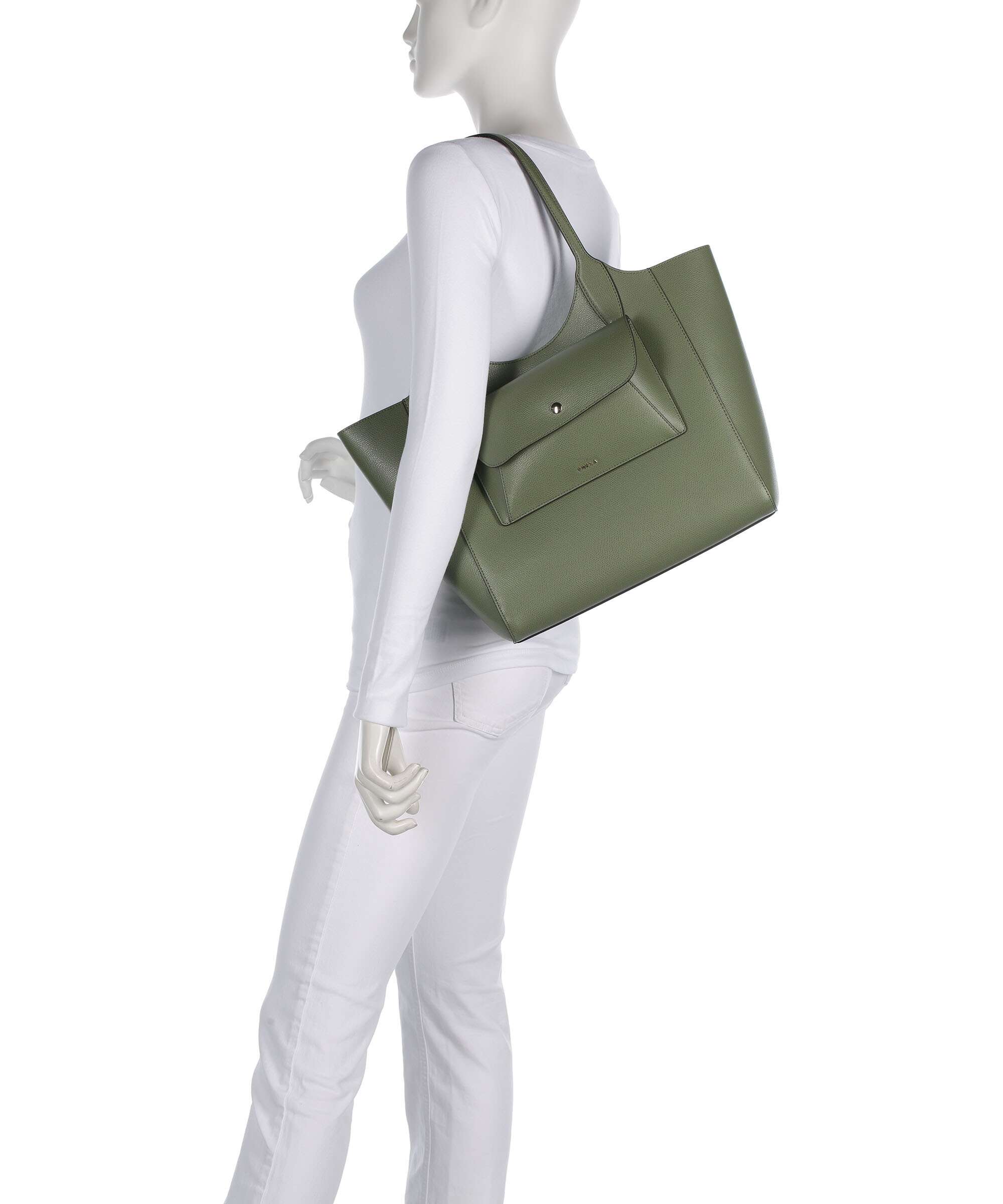 Furla Lea M Tote bag avocado - Image 3