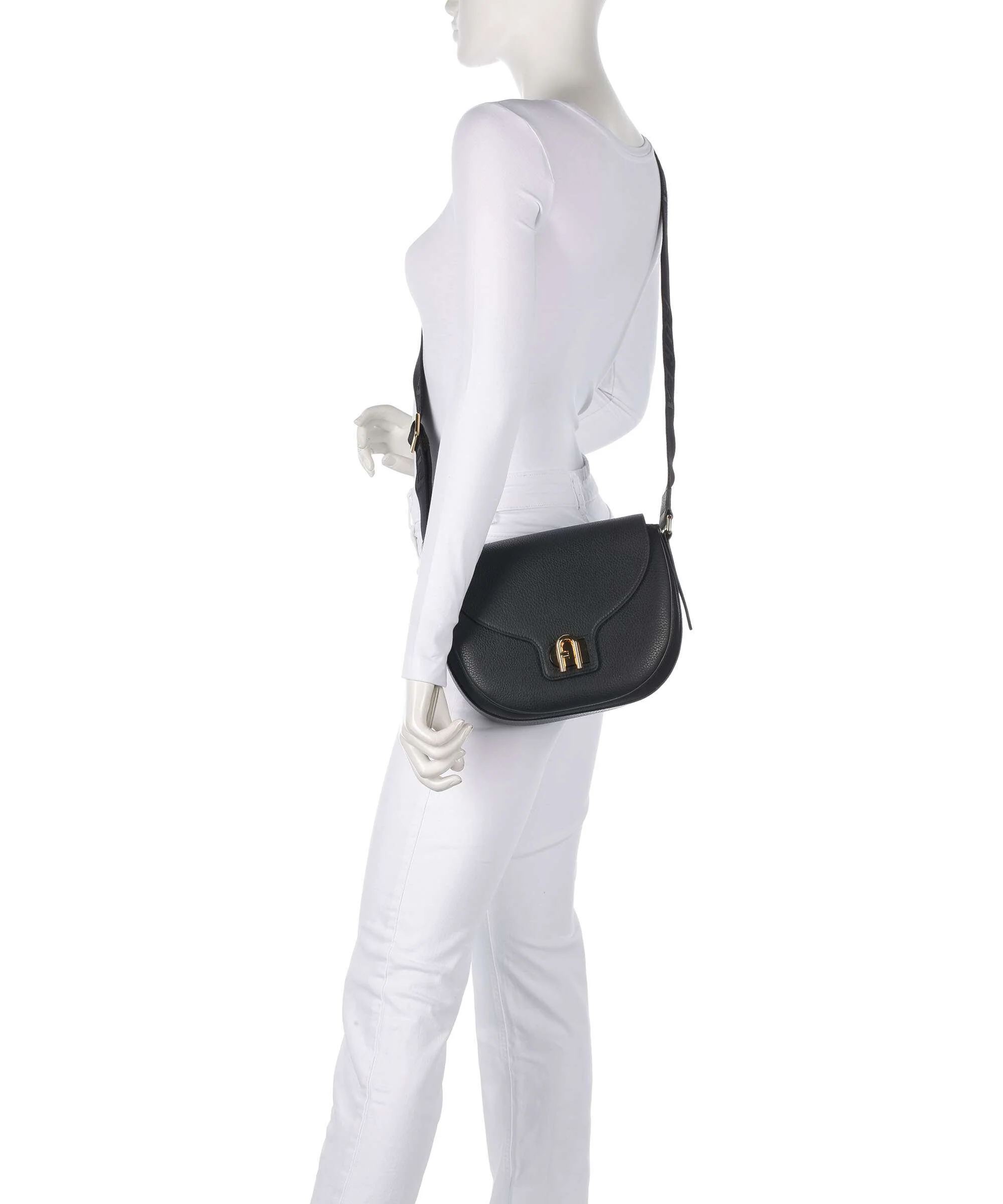 Furla Lotus S Crossbody bag nero/toni - Image 3