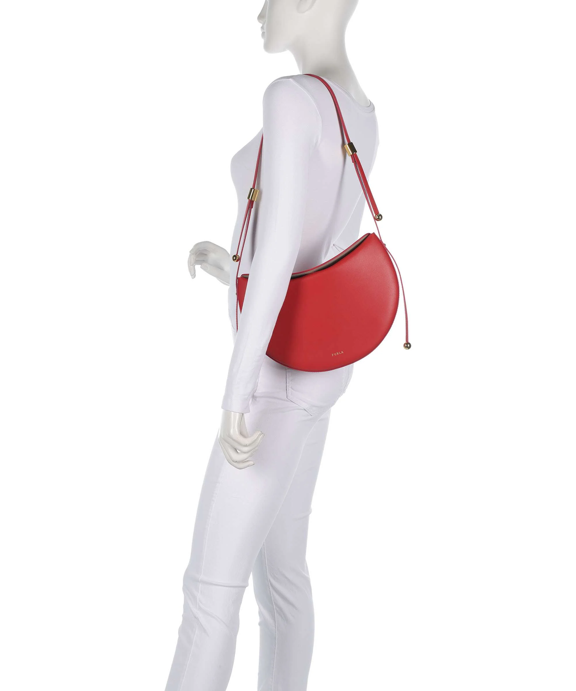 Furla Moonstone M Shoulder bag red - Image 3