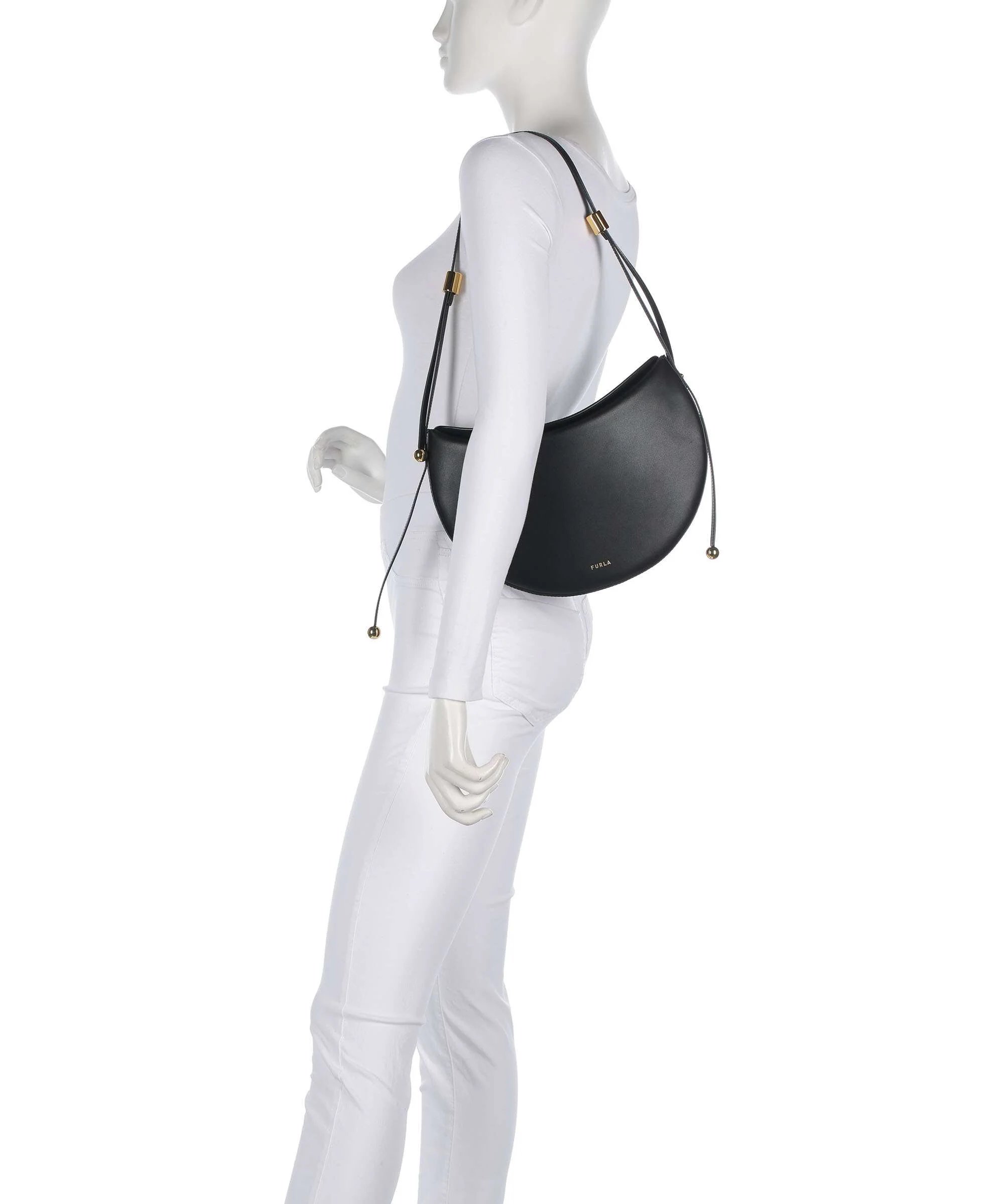 Furla Moonstone M Shoulder bag nero - Image 3