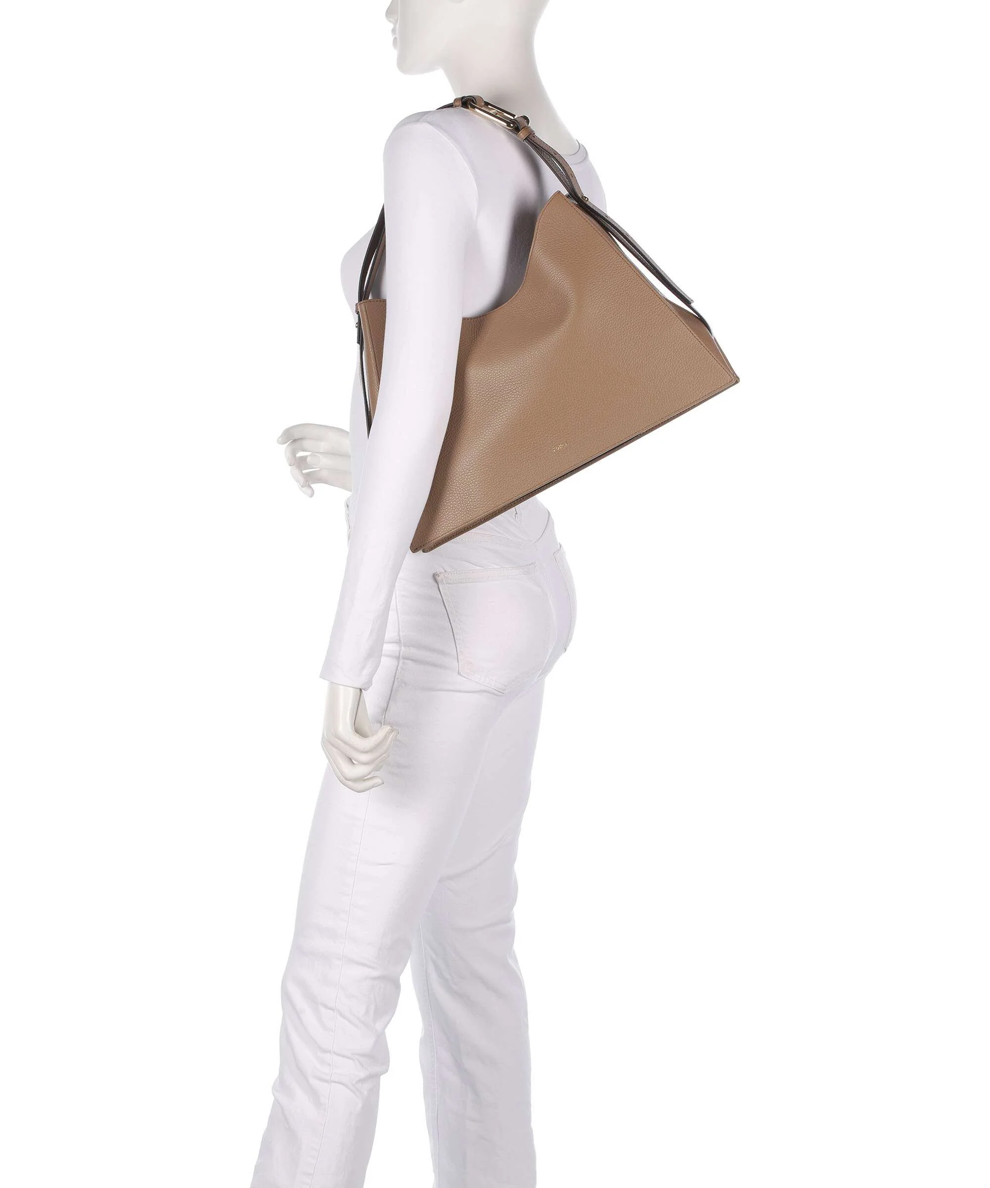 Furla Nuvola L Hobo bag toffee - Image 3