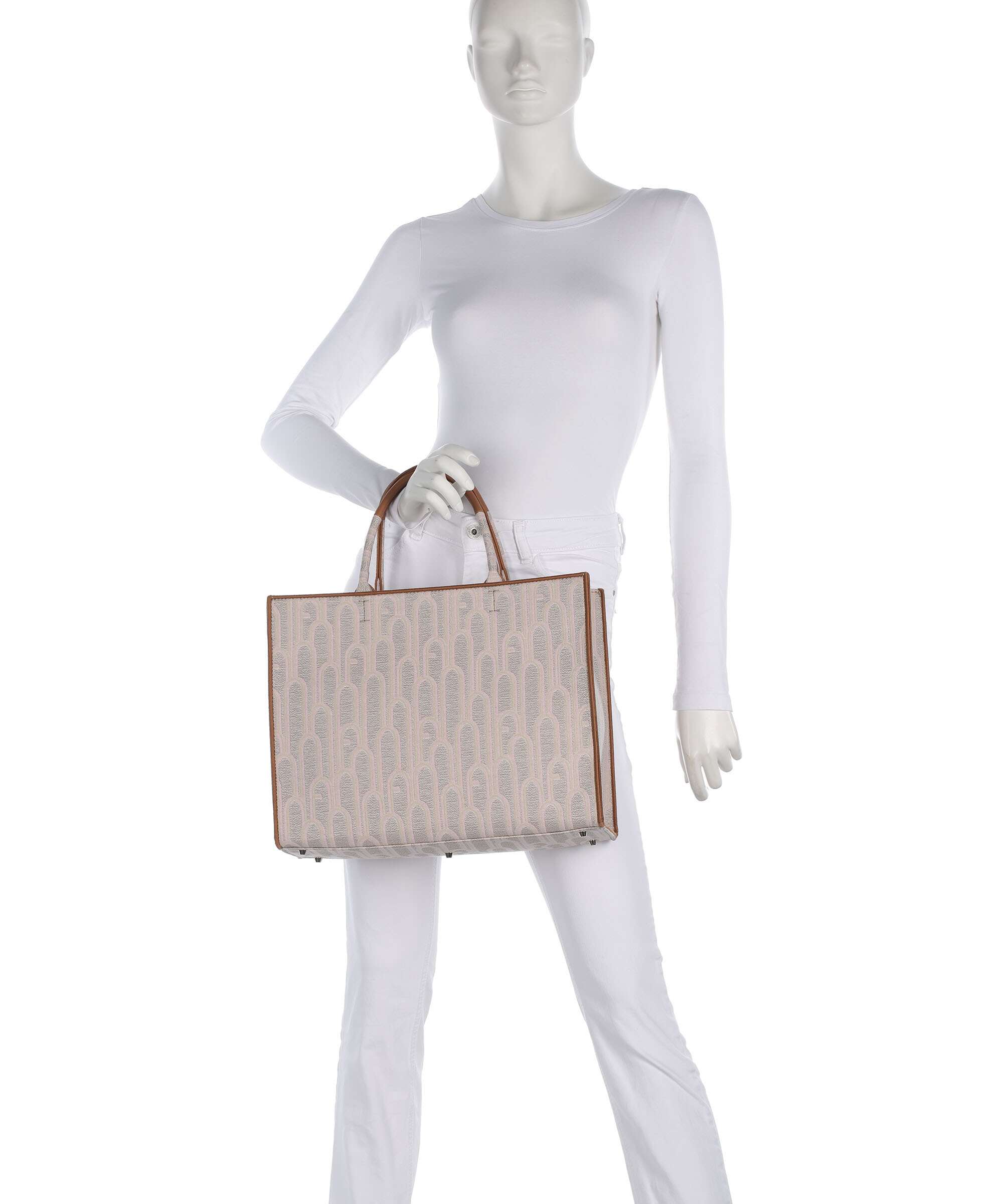 Furla Opportunity L Handbag toni cotone - Image 3