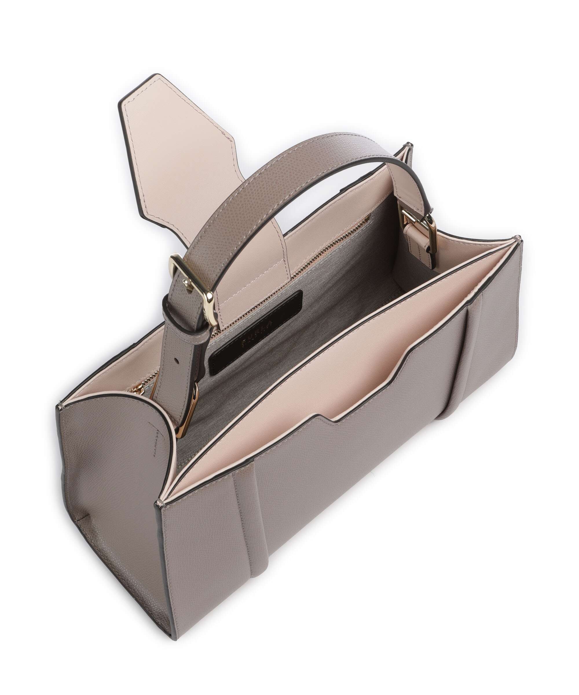 Furla Riva M Handbag stucco gray - Image 5