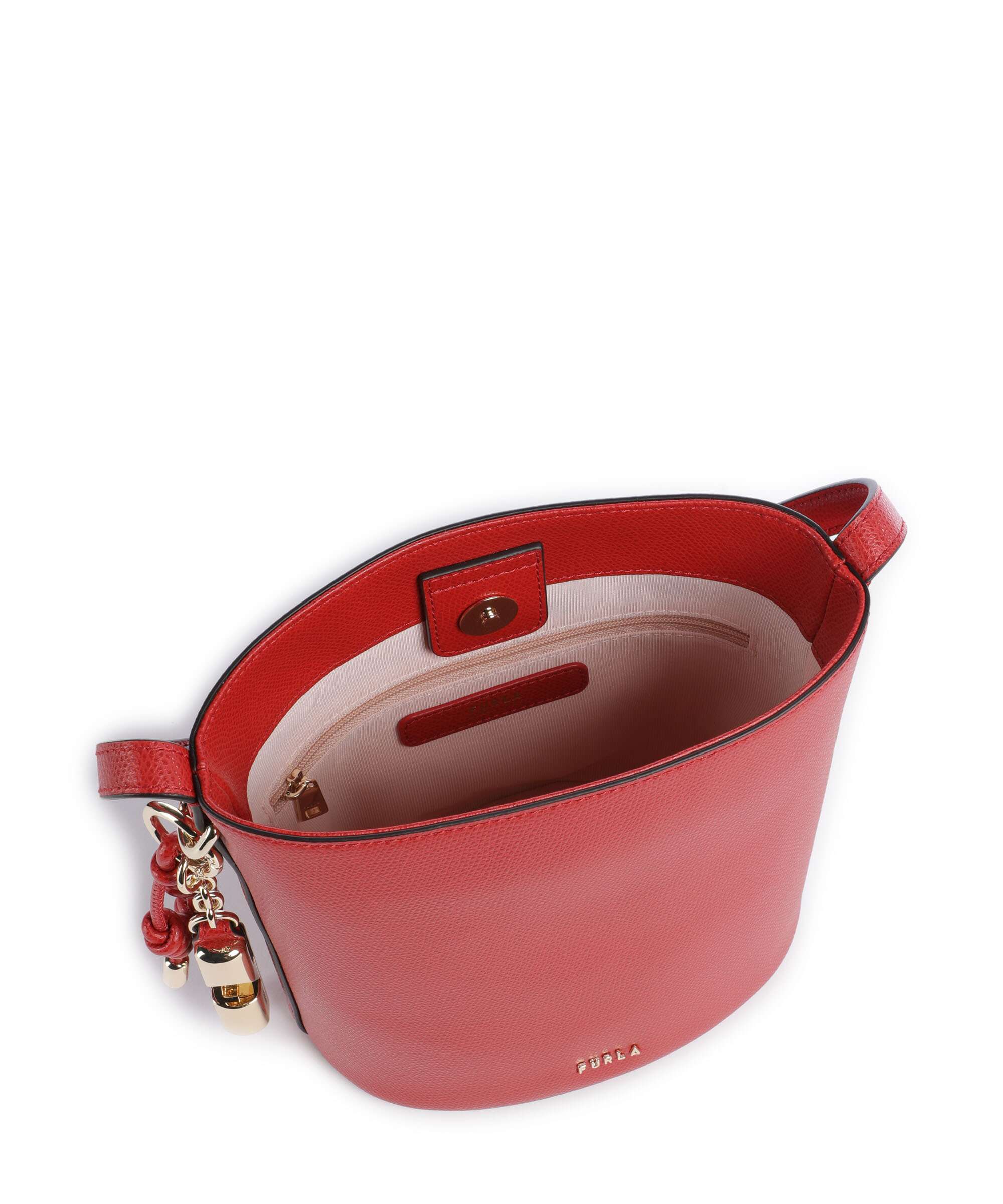 Furla Roxie Mini Bucket bag red - Image 6