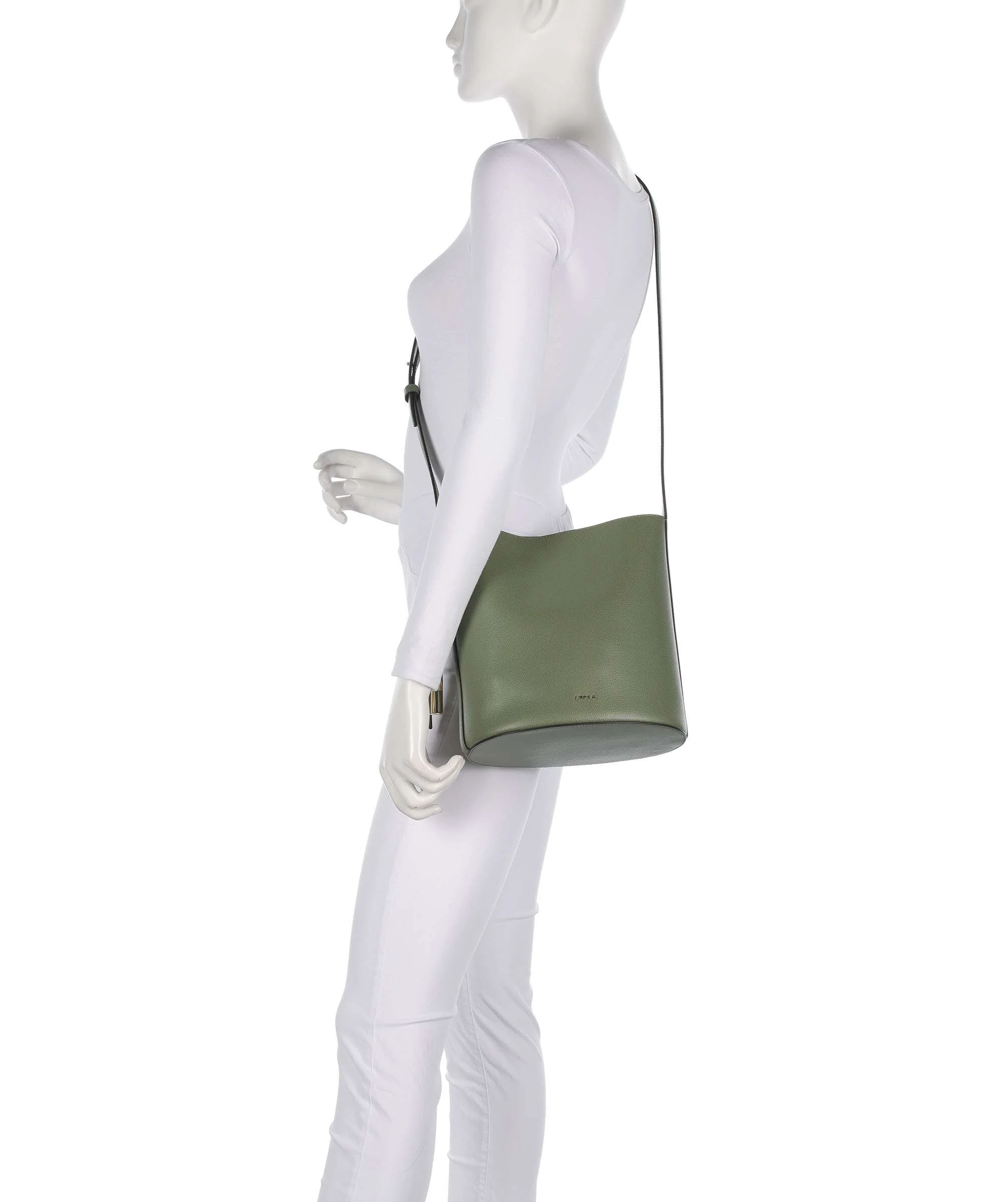 Furla Roxie S Bucket bag avocado - Image 3