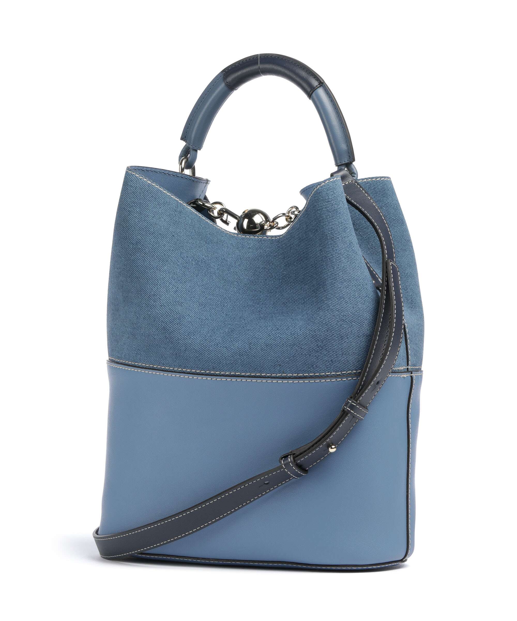 Furla Sfera S Bucket bag denim - Image 2