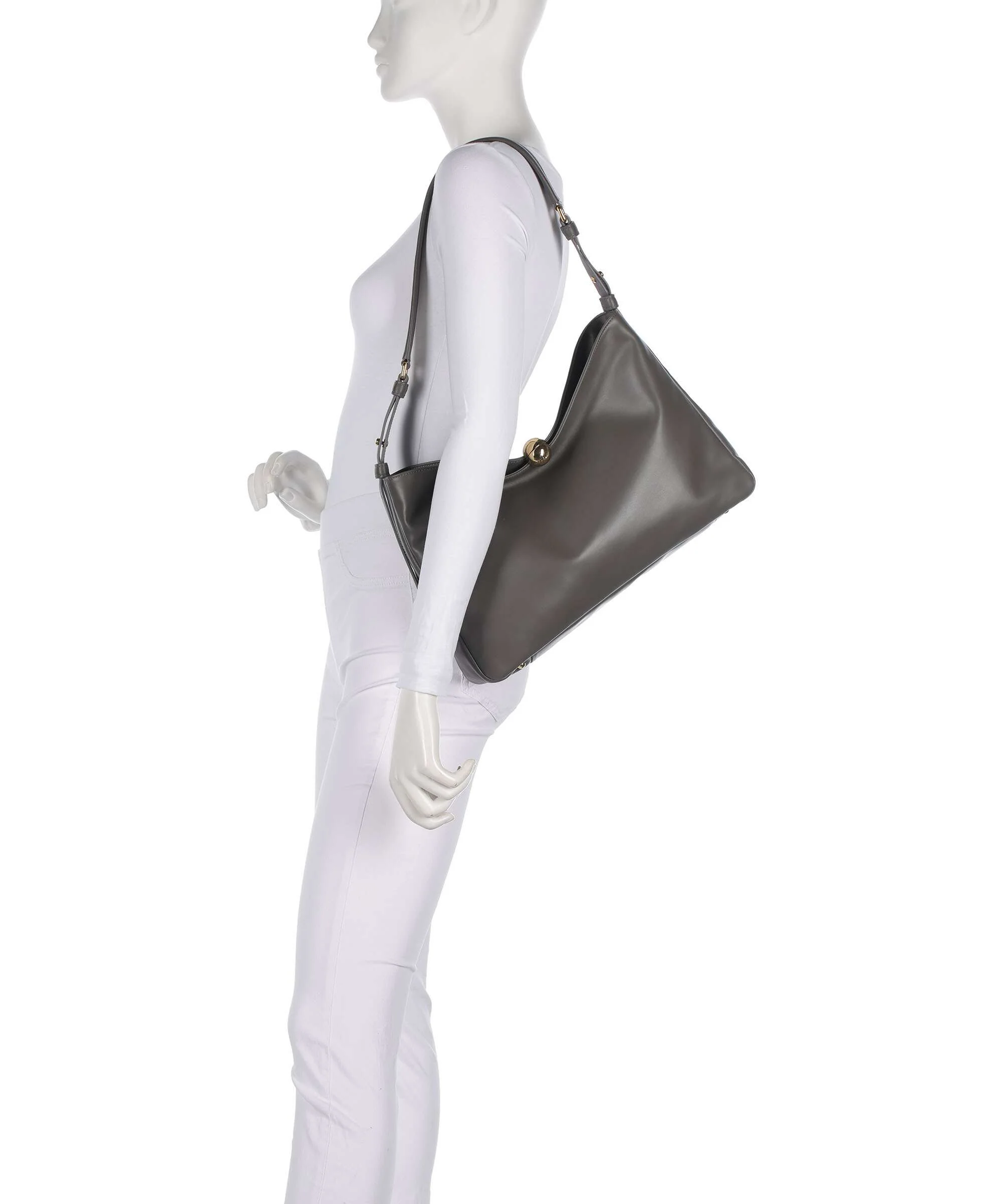 Furla Sfera Soft L Hobo bag urban gray - Image 3