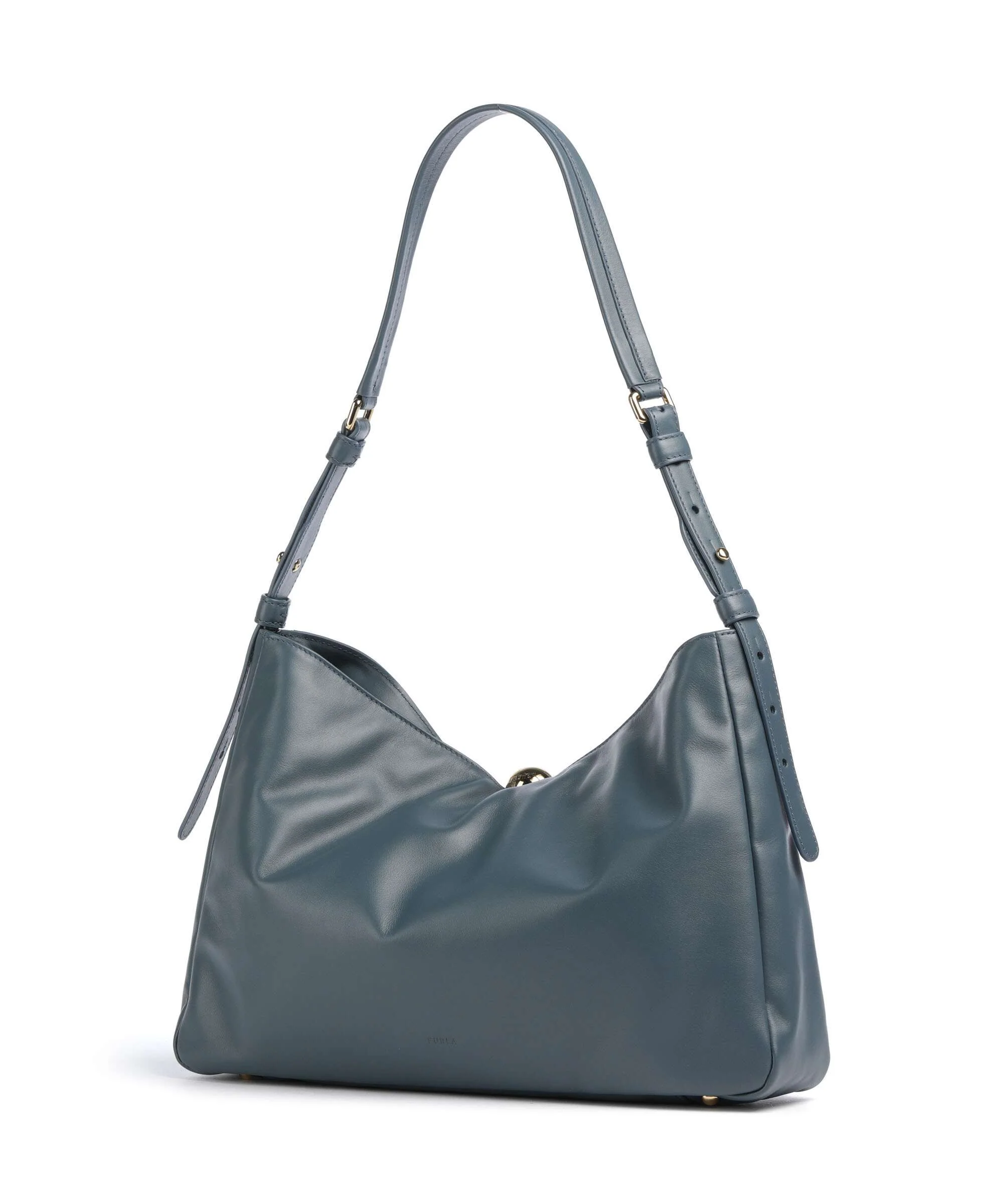 Furla Sfera Soft L Hobo bag grigio blu - Image 2