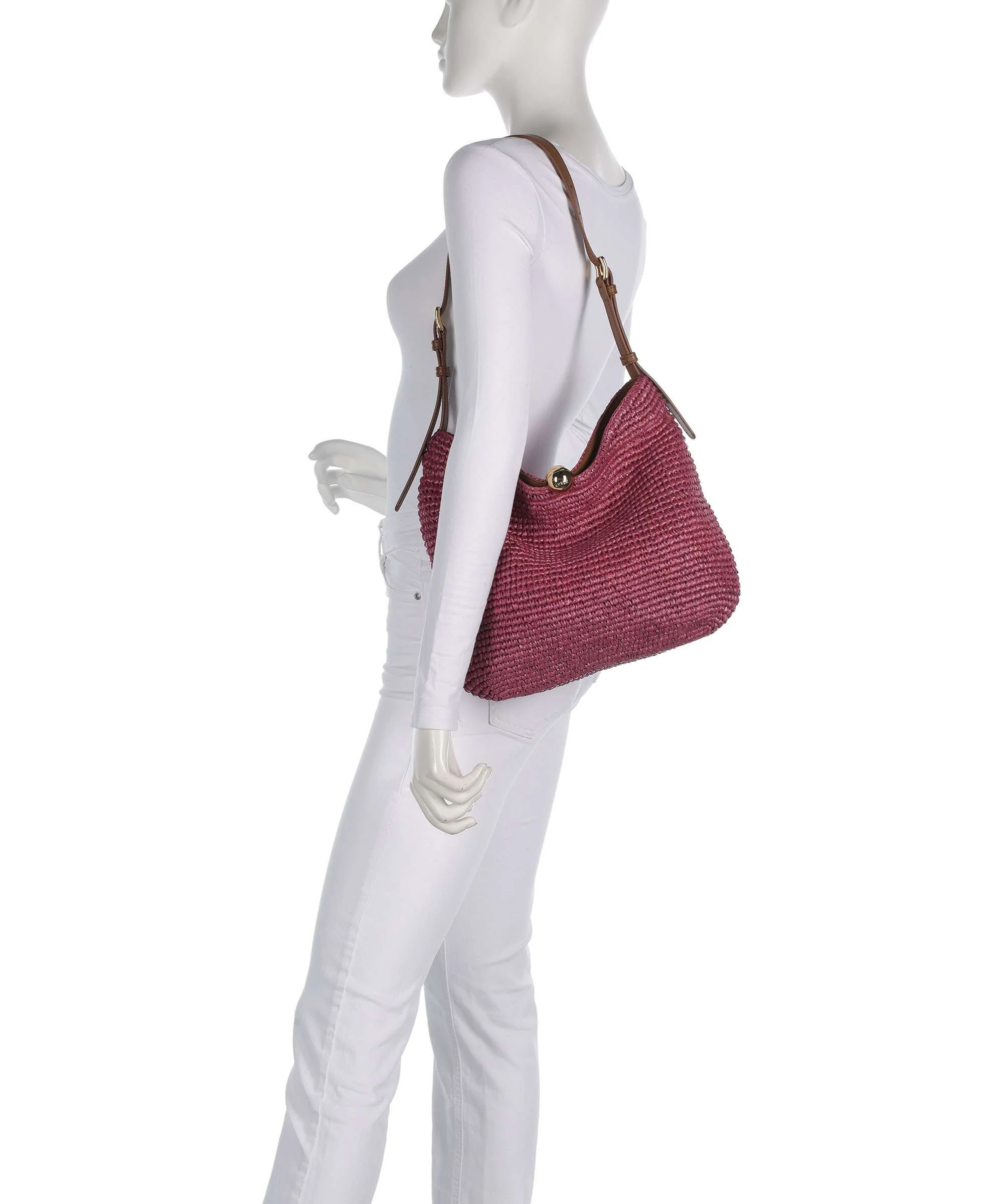 Furla Sfera Soft L Hobo bag strawberry icecream - Image 3