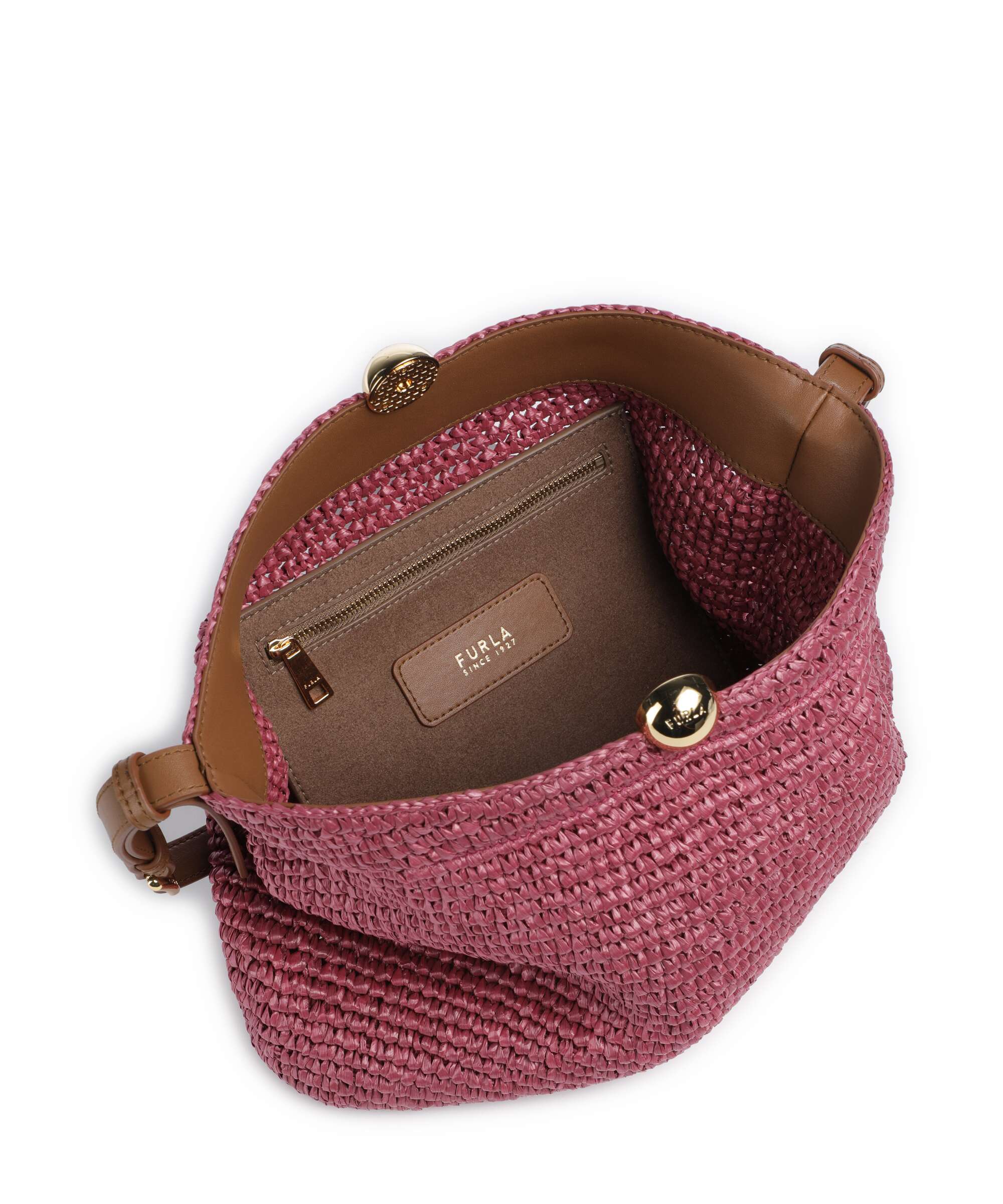 Furla Sfera Soft L Hobo bag strawberry icecream - Image 5