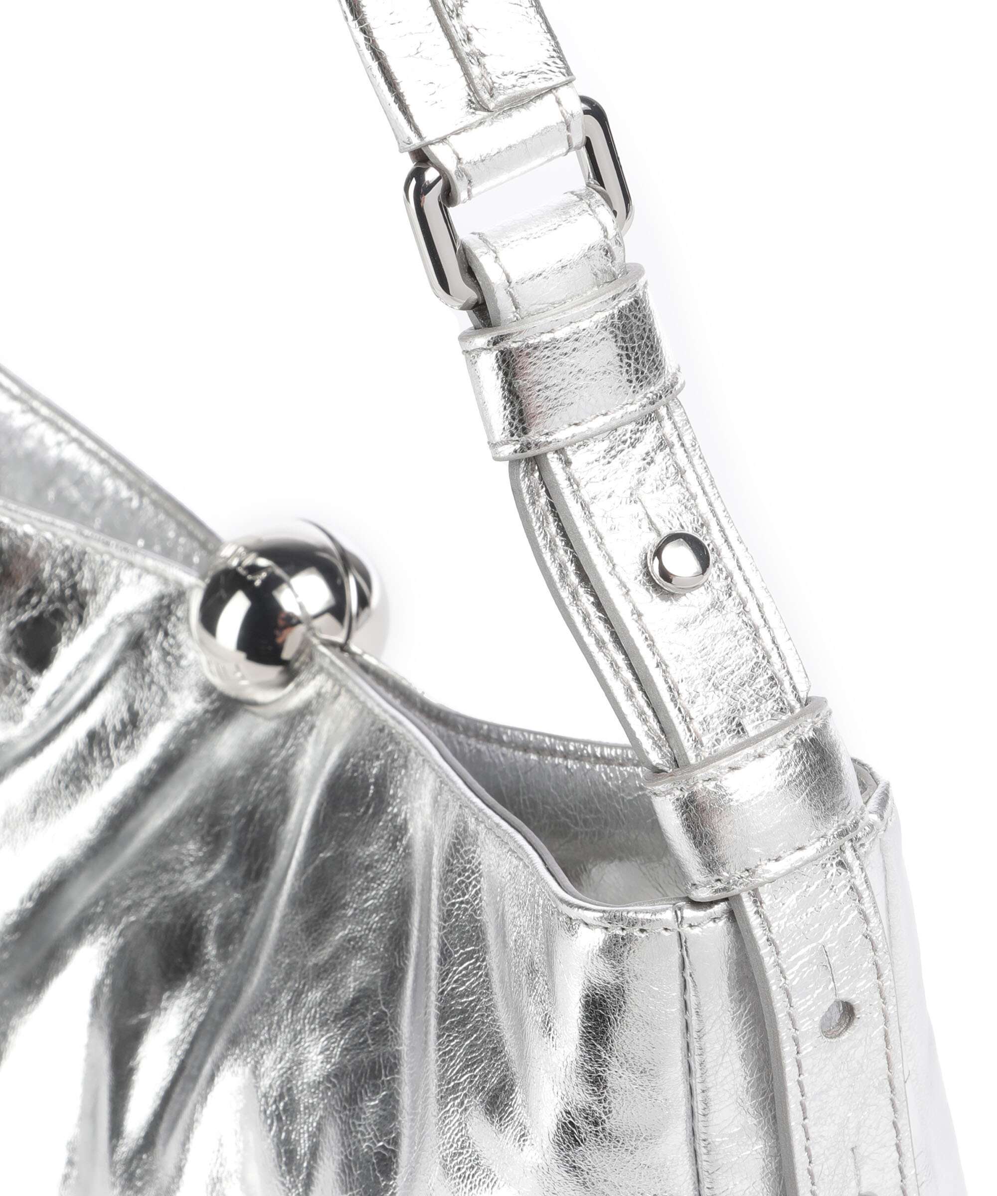 Furla Sfera Soft M Shoulder bag silver - Image 4