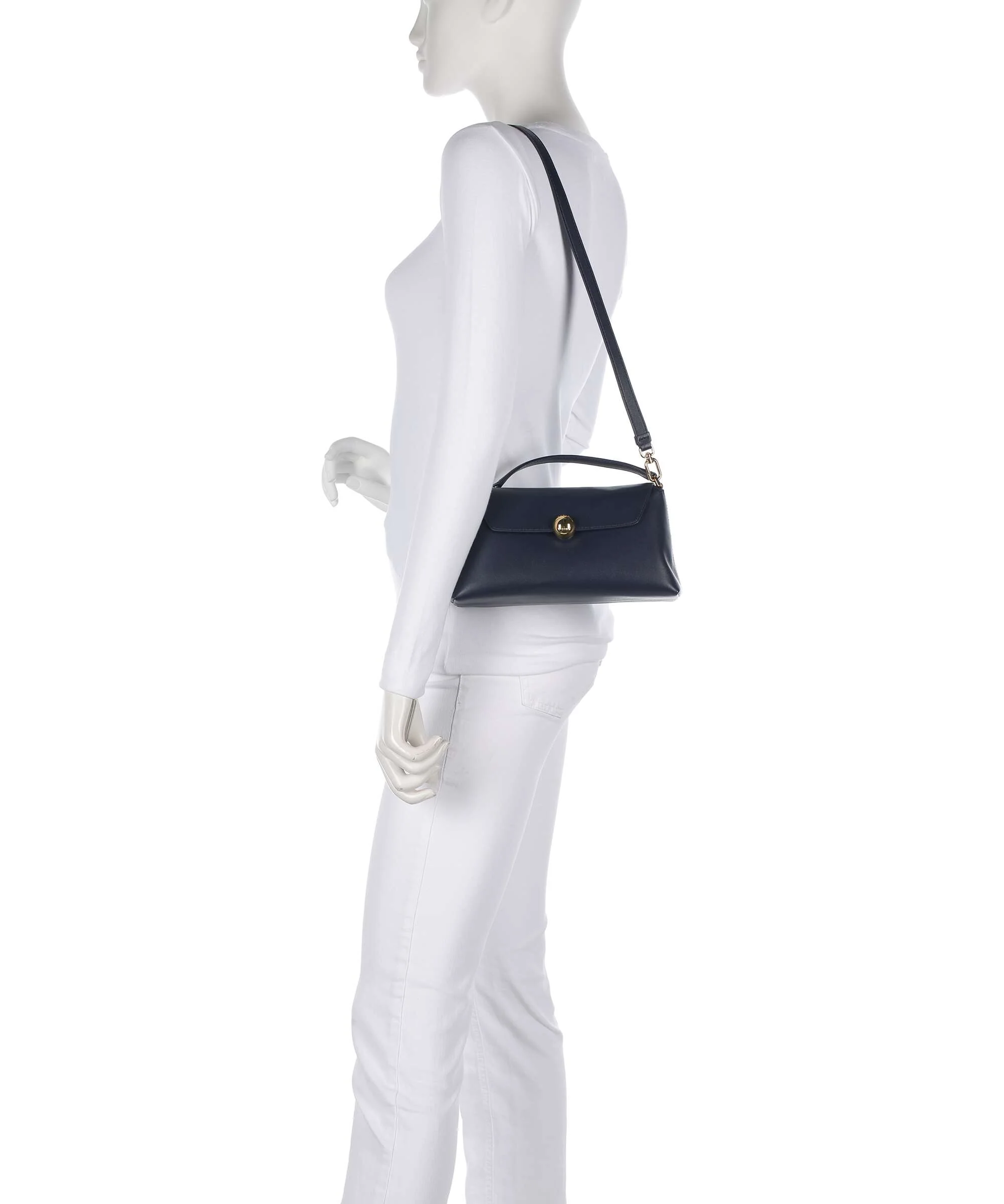 Furla Sfera Soft Mini Crossbody bag ink blue - Image 3