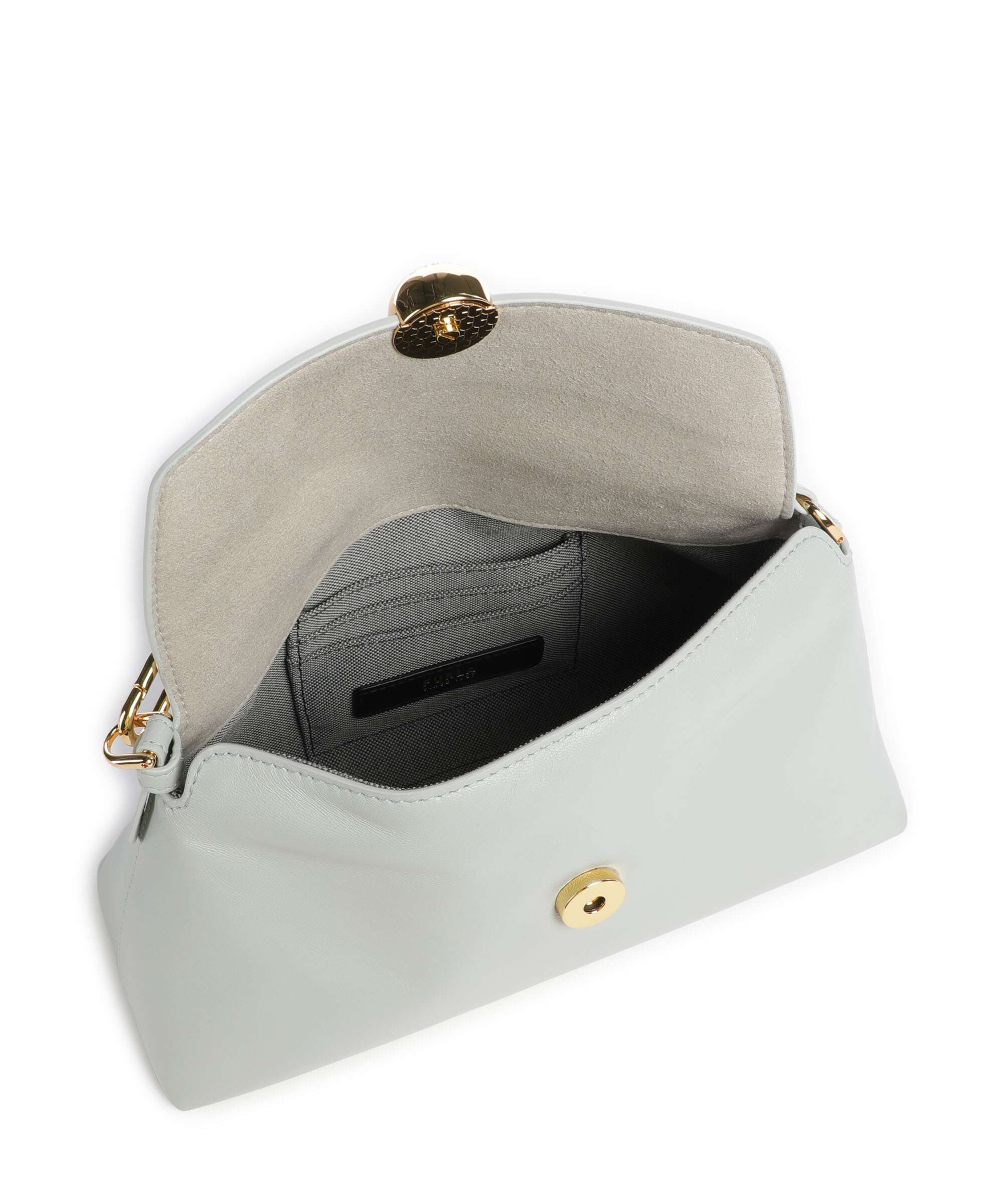 Furla Sfera Soft Mini Crossbody bag nebbia gray - Image 6